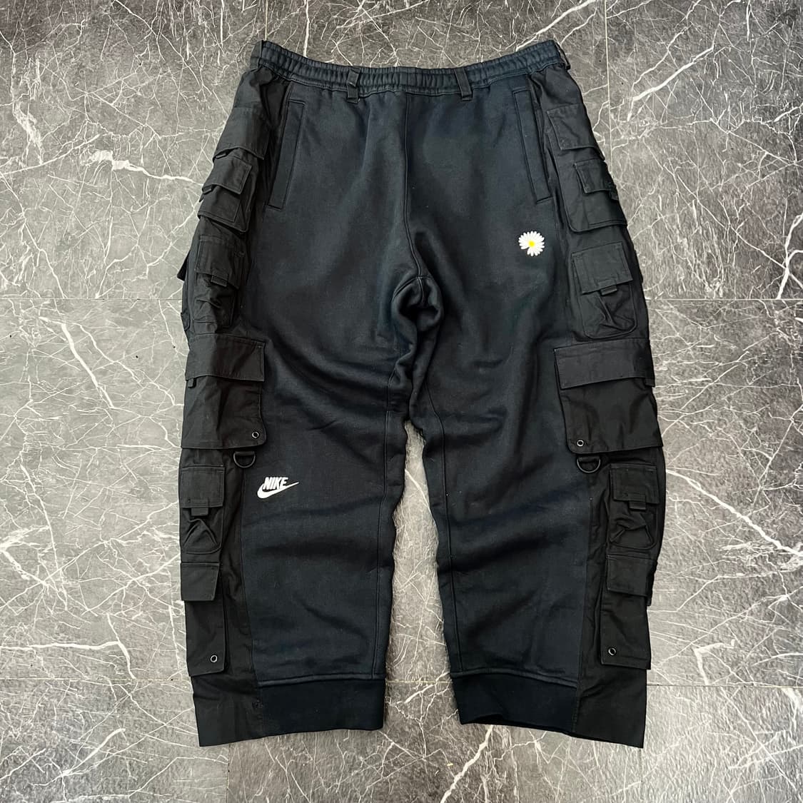 나이키 x 피스마이너스원 와이드 팬츠 블랙 상품이미지4