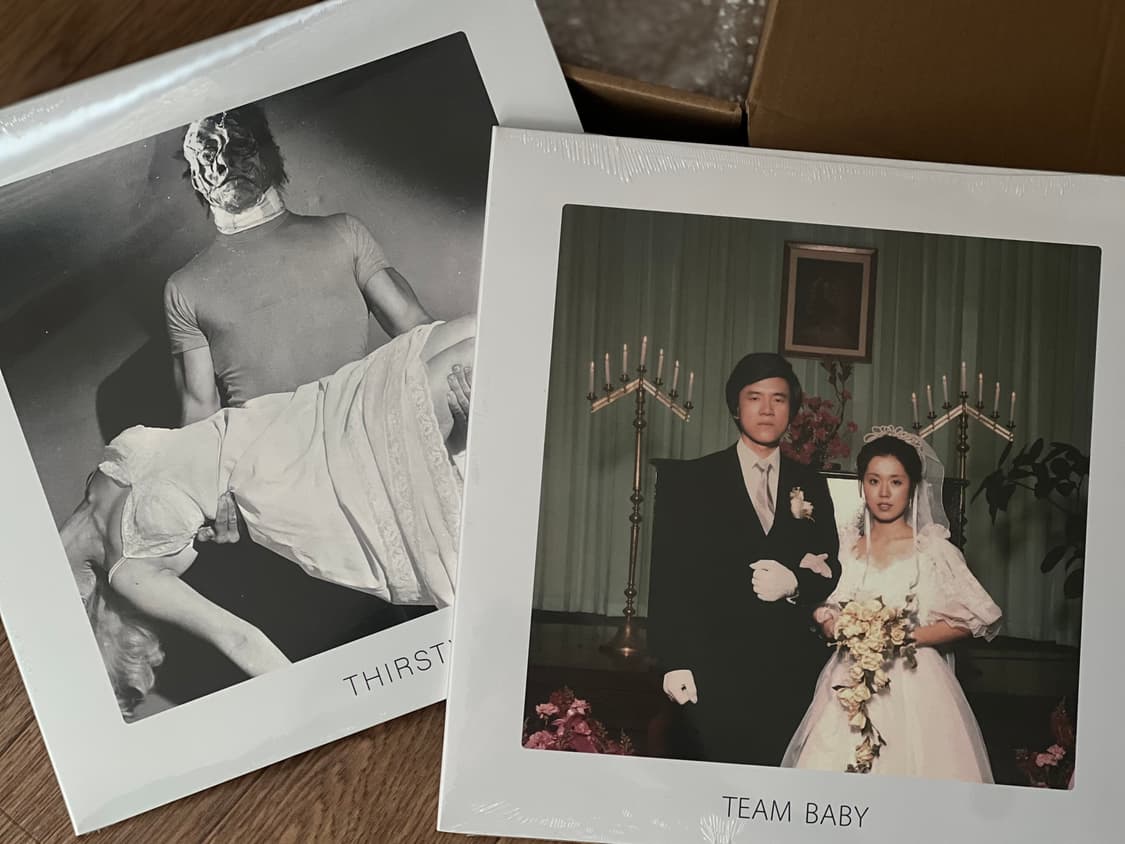 검정치마 Team baby, thirsty Lp 상품이미지2