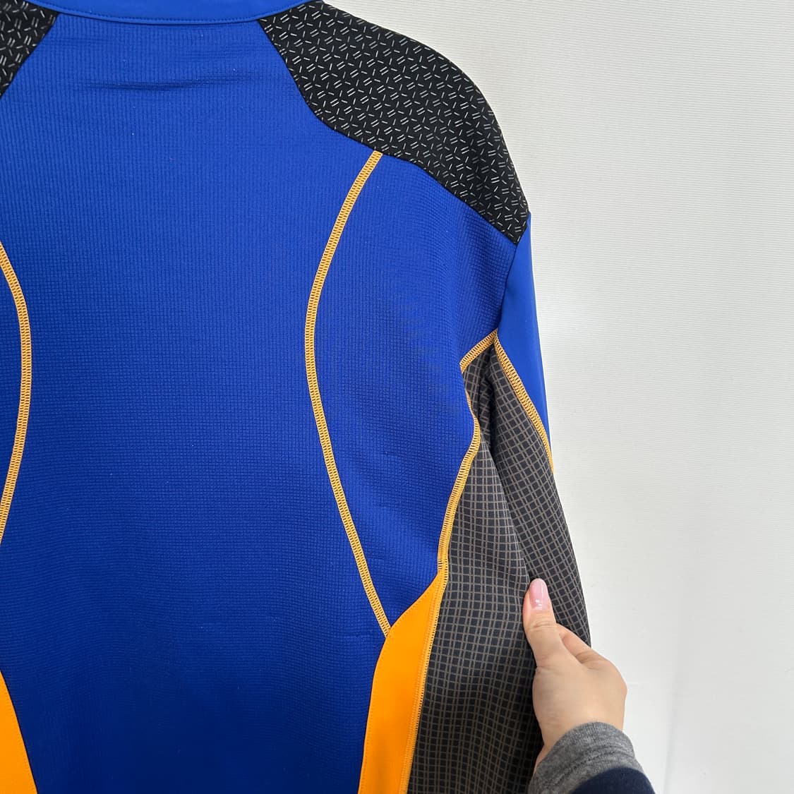 코오롱 남성 기모 반집업 티셔츠 105 상품이미지5