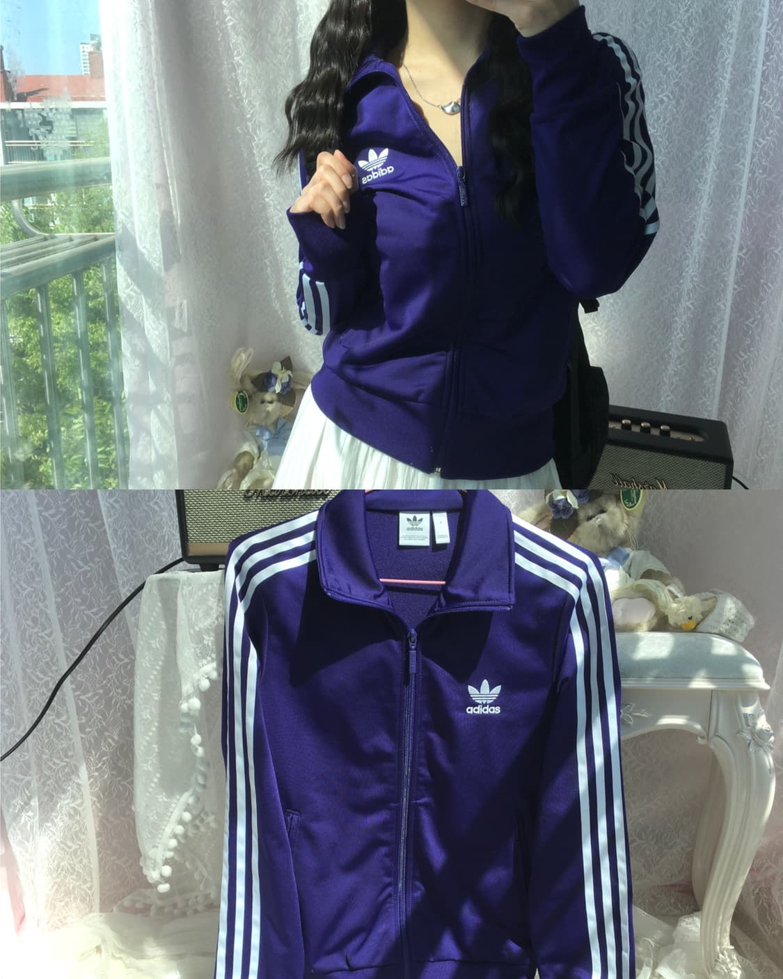 Adidas purple jersey 상품이미지3