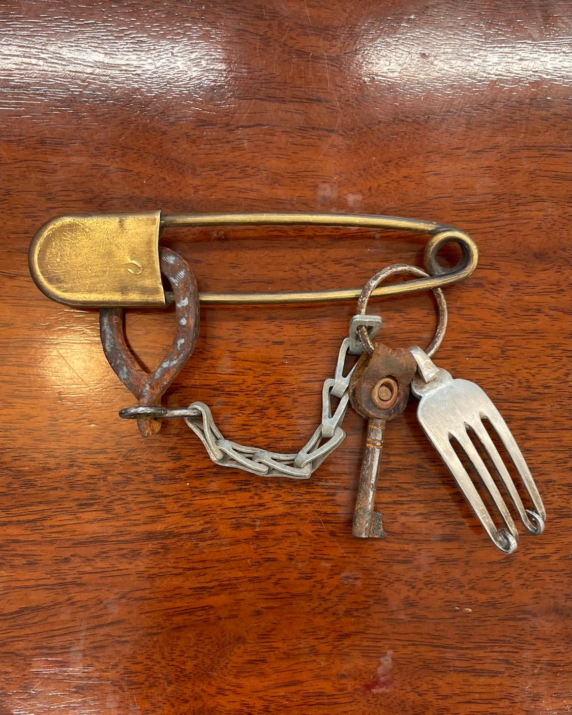 1900s 빈티지 세이프티 핀 상품이미지2