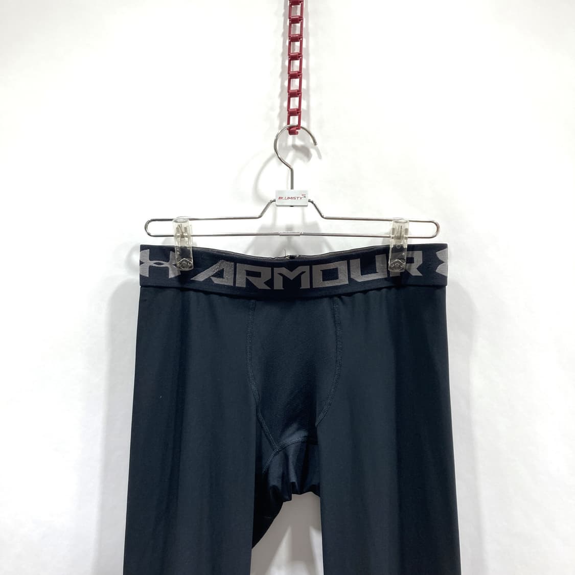 언더아머 남성스포츠레깅스 블랙 L 영구제 상품이미지2