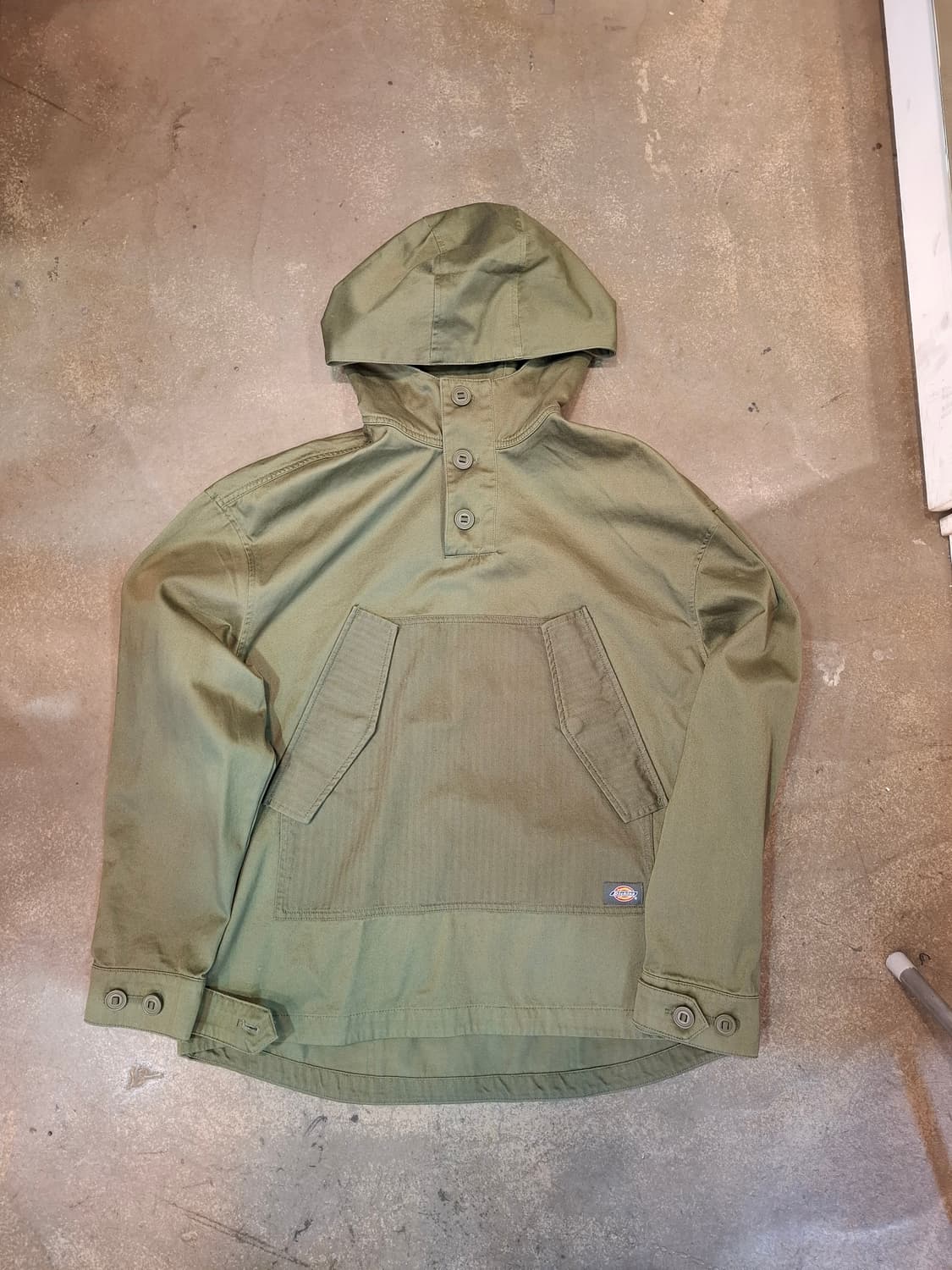 디키즈 밀리터리 카키 아노락 자켓 상품이미지1