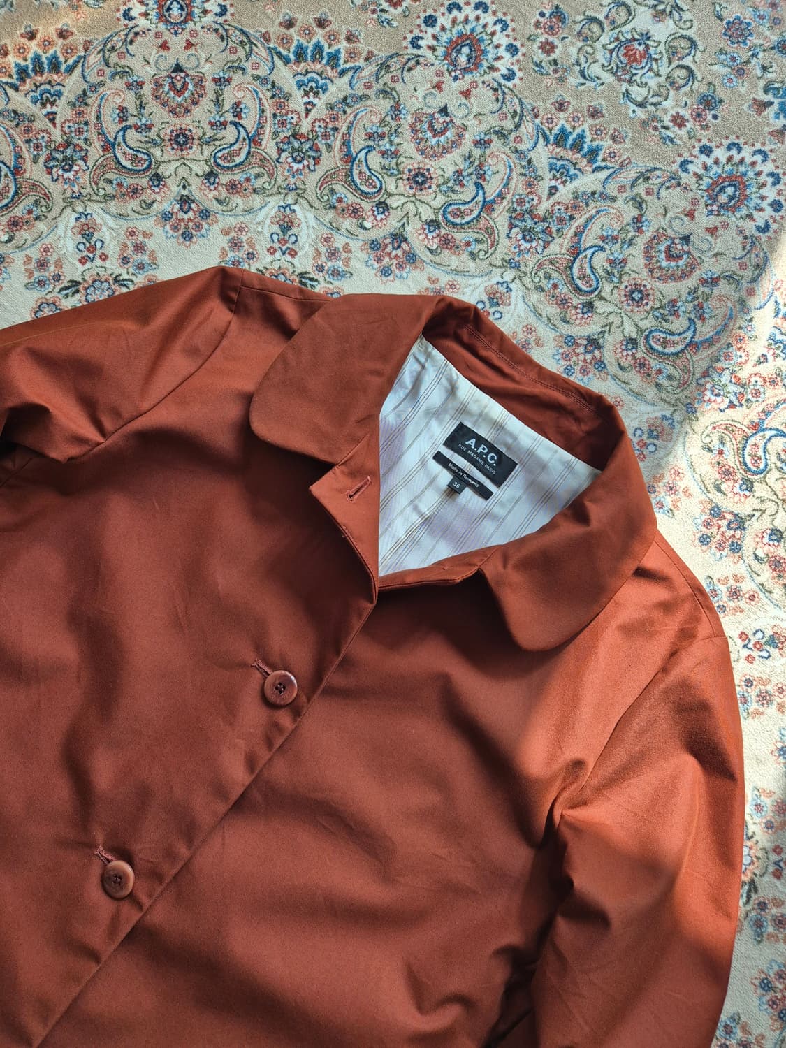 아페쎄 라운드넥 코트 상품이미지2