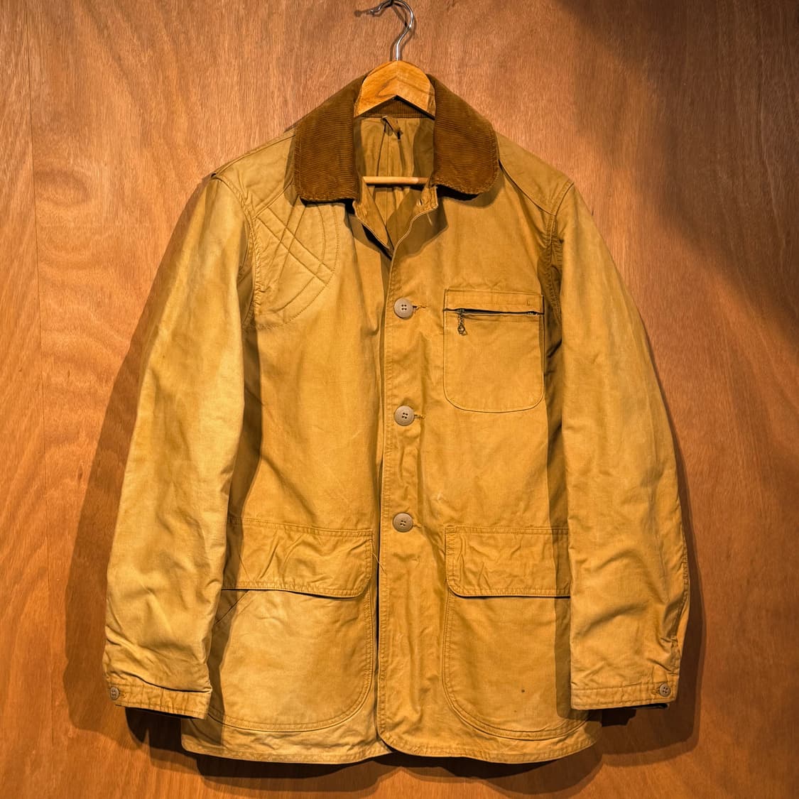 USA 50s 시어스 덕캔버스 헌팅 자켓 L 콘마르 체인지퍼 상품이미지1