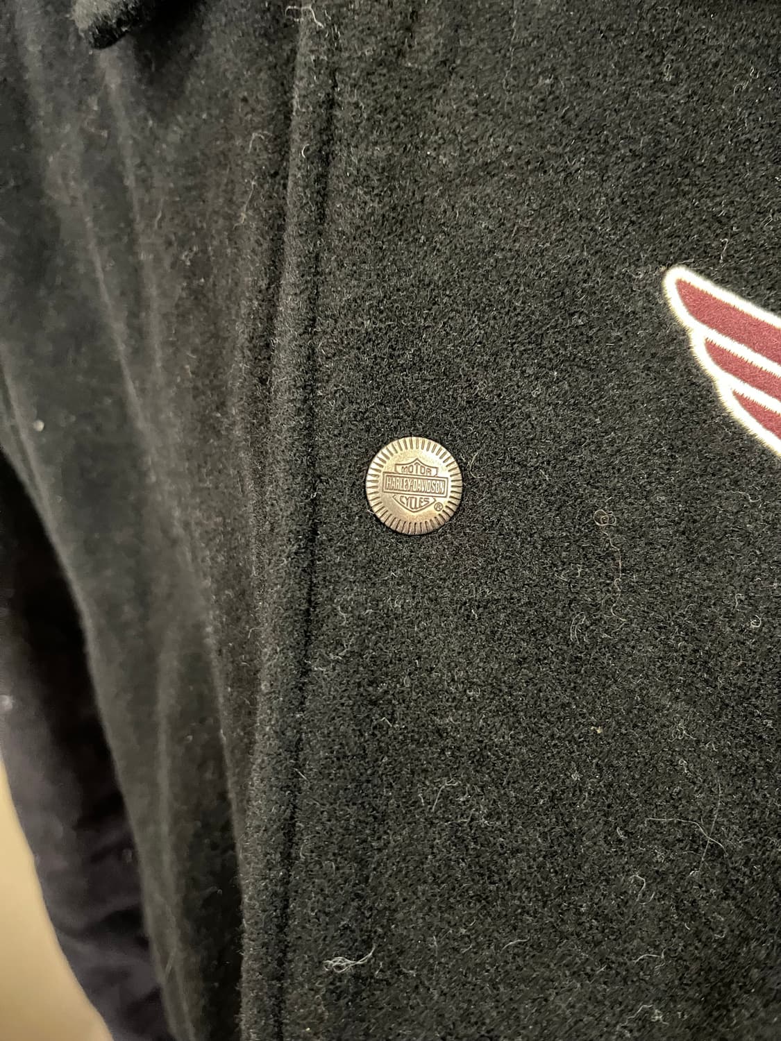 할리데이비슨 울 바시티 자켓 #csz619 상품이미지5