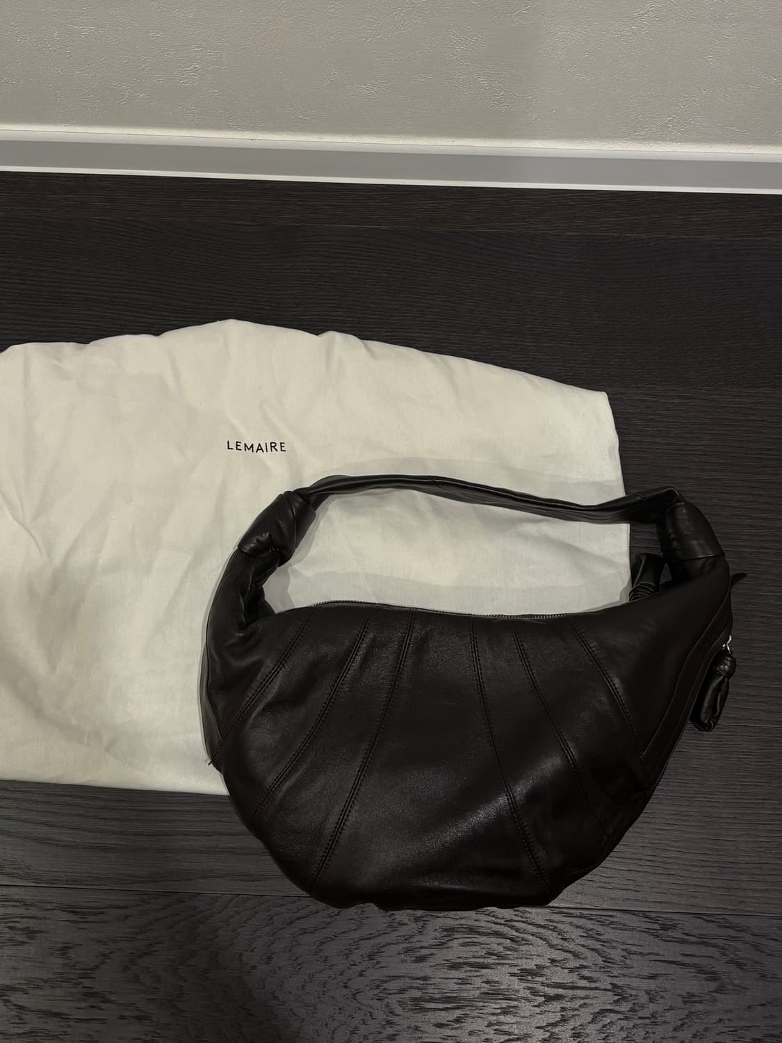 르메르 포춘백 크루와상 다크초콜릿 숄더백 상품이미지1