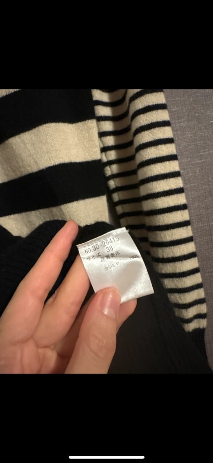 캐시미어 100% 니트 Japan 상품이미지3