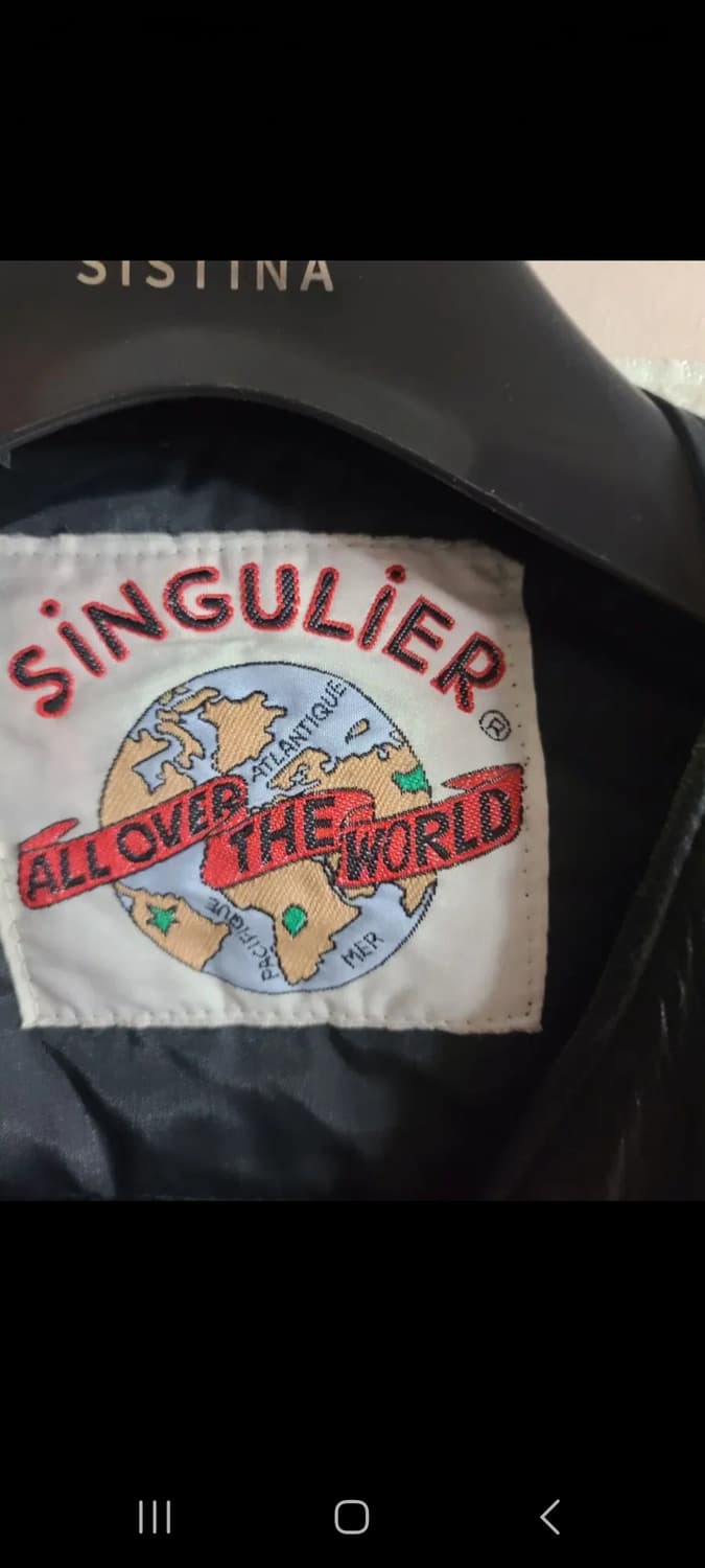 SINGULIER 가죽 조끼(라지) 상품이미지5