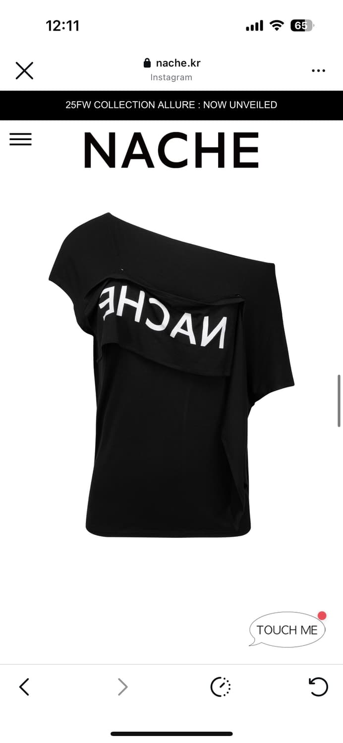 Nache 루즈핏 티셔츠 상품이미지2