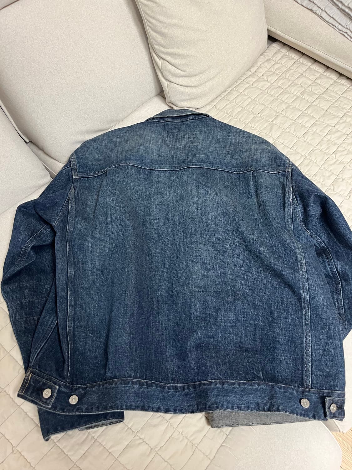 올드조 24fw 2세대 데님자켓 42사이즈 상품이미지5