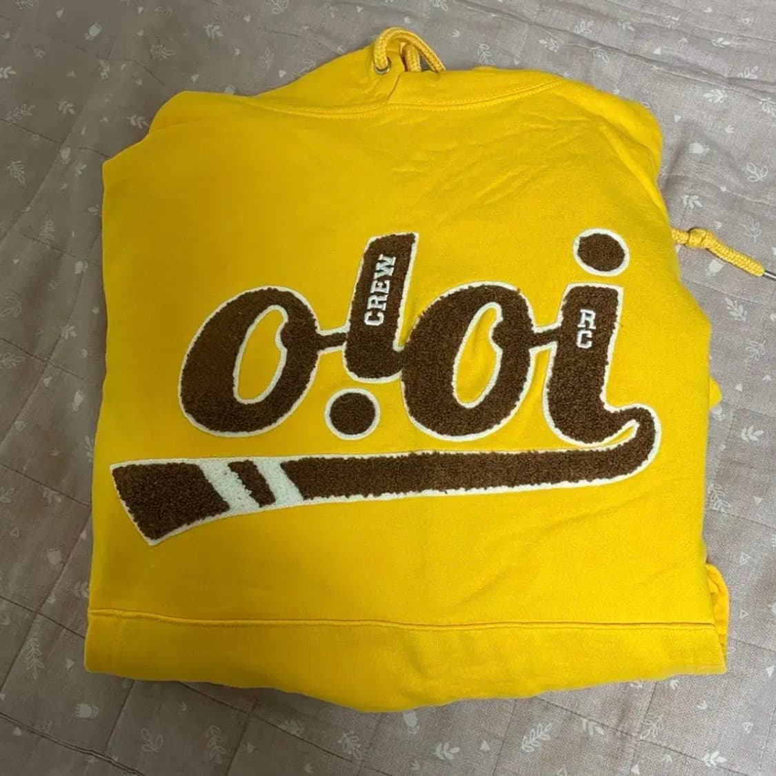 OIOI 옐로우 후드티  상품이미지1