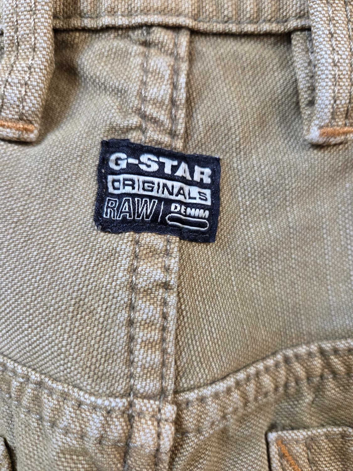 G-STAR베이지 워크웨어 스타일 면바지(w33/L30) 상품이미지5
