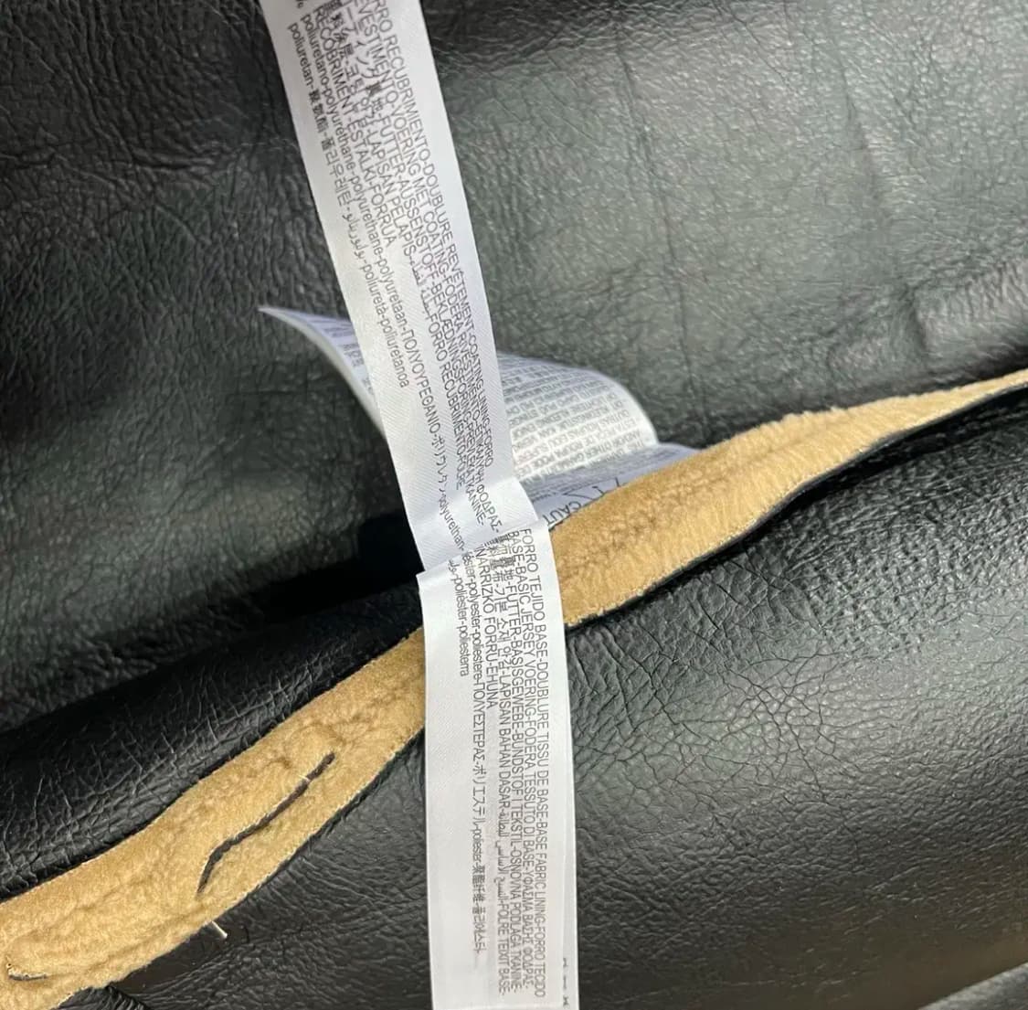 66) ZARA 자라 오버핏 양털 무스탕자켓 상품이미지9