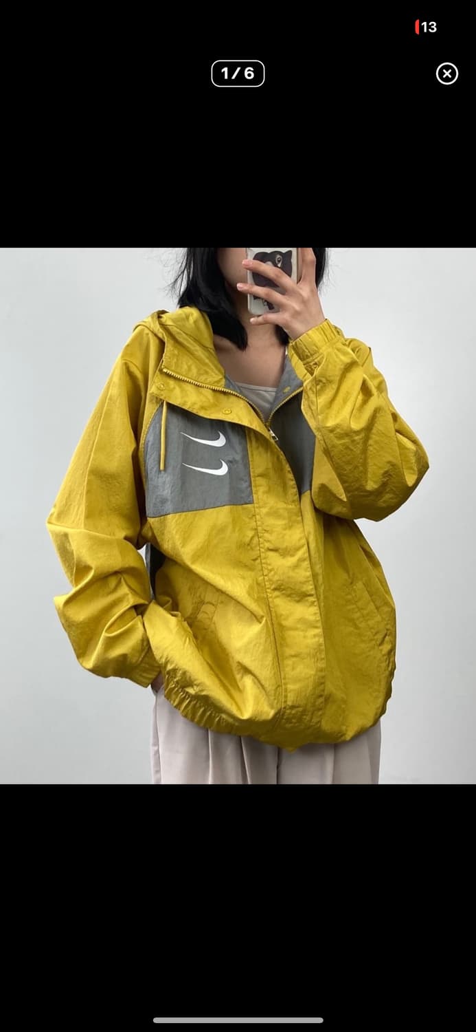 나이키 더블스우시 우븐 후드 자켓 상품이미지1