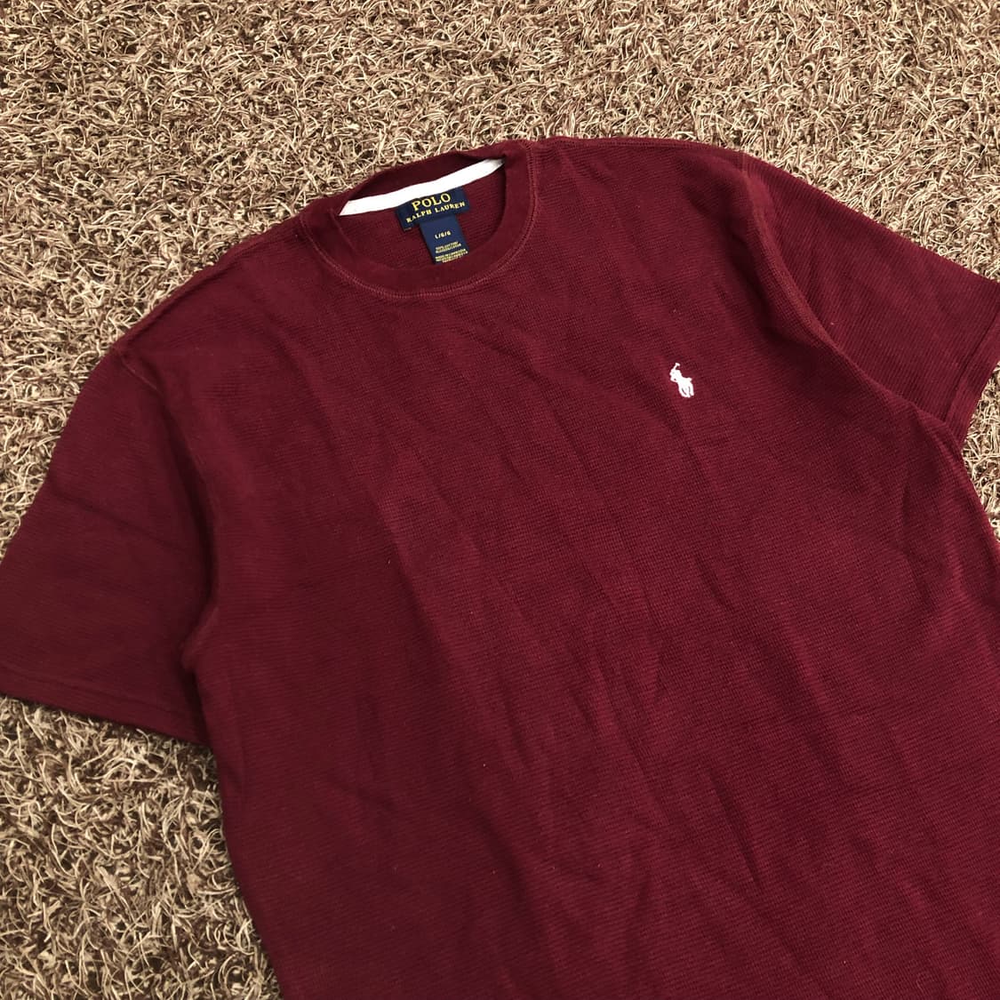 폴로 랄프로렌 와플 반팔 티셔츠 상품이미지2