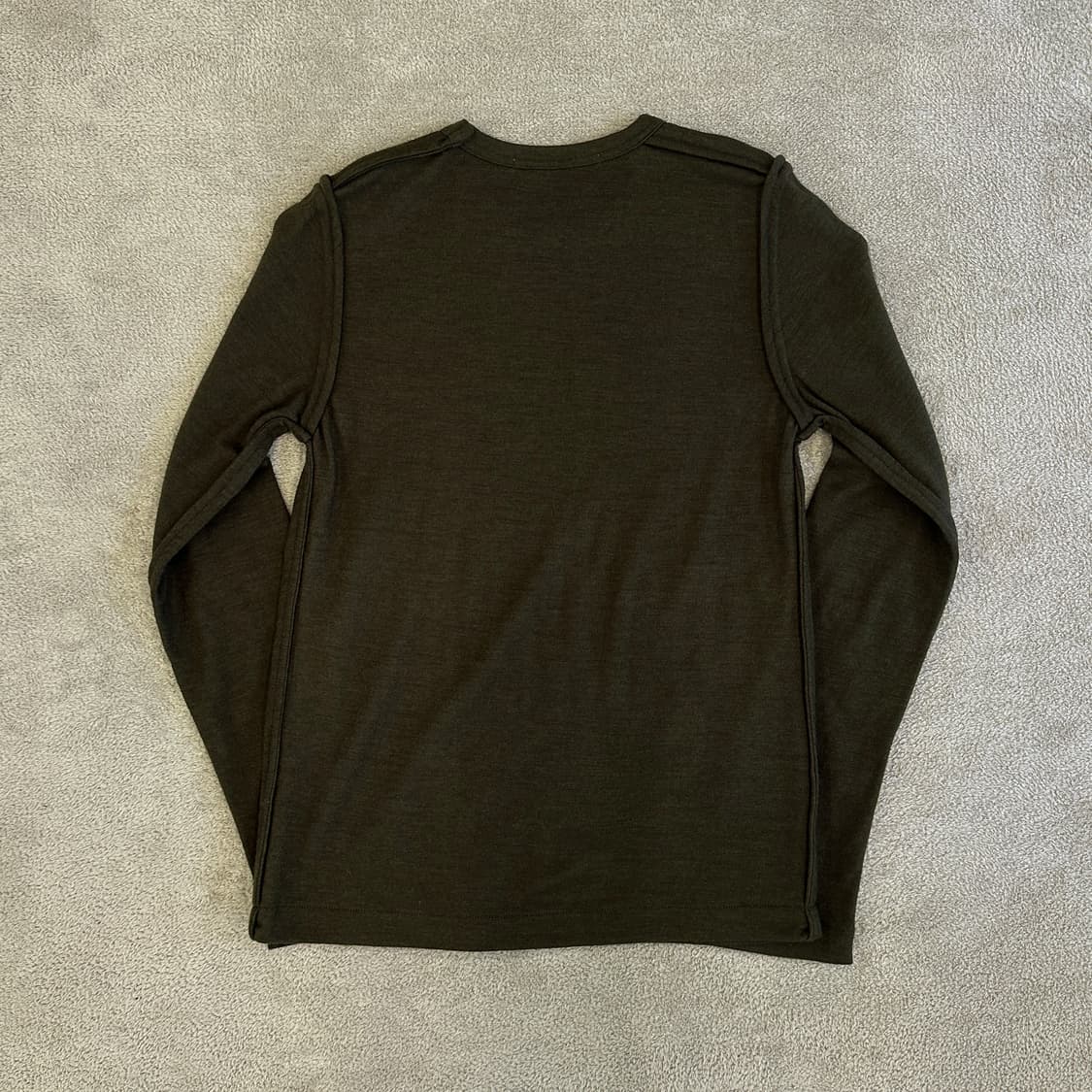 꼼데가르송 카키 롱슬리브 상품이미지4