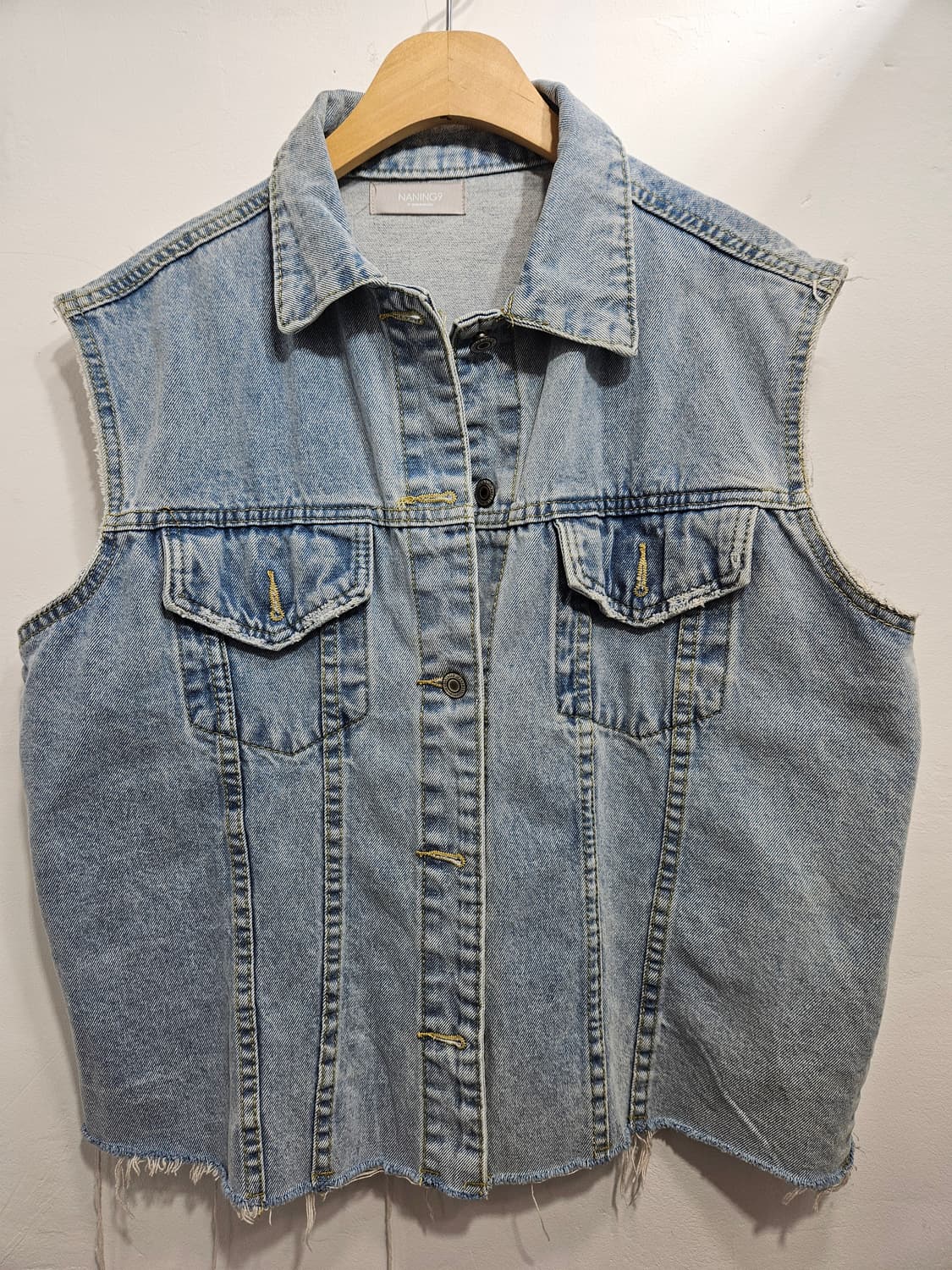 난닝구 빈티지무드 데님 조끼 베스트 상품이미지5