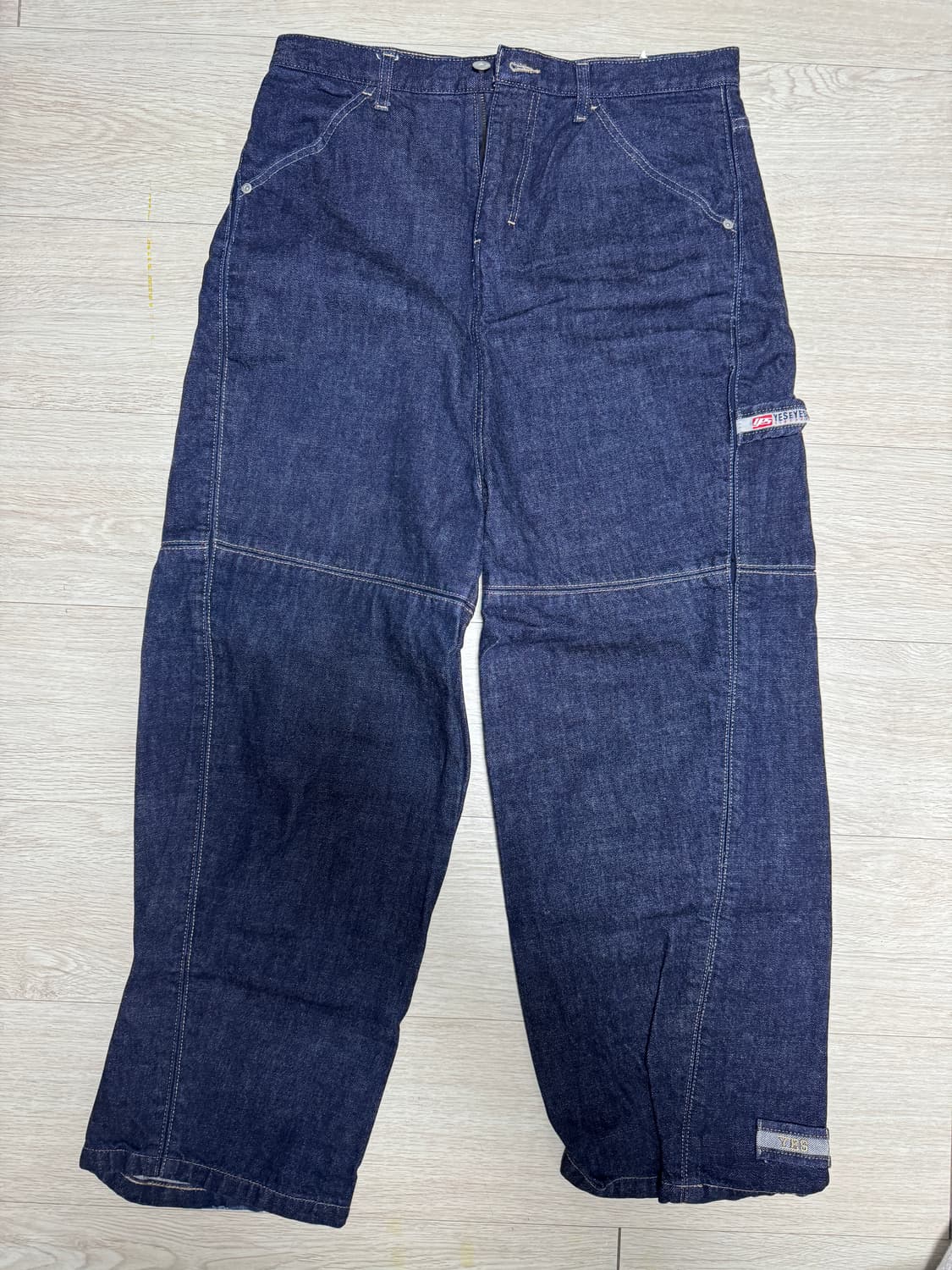 [M]예스아이씨 데님 팬츠 인디고 상품이미지2