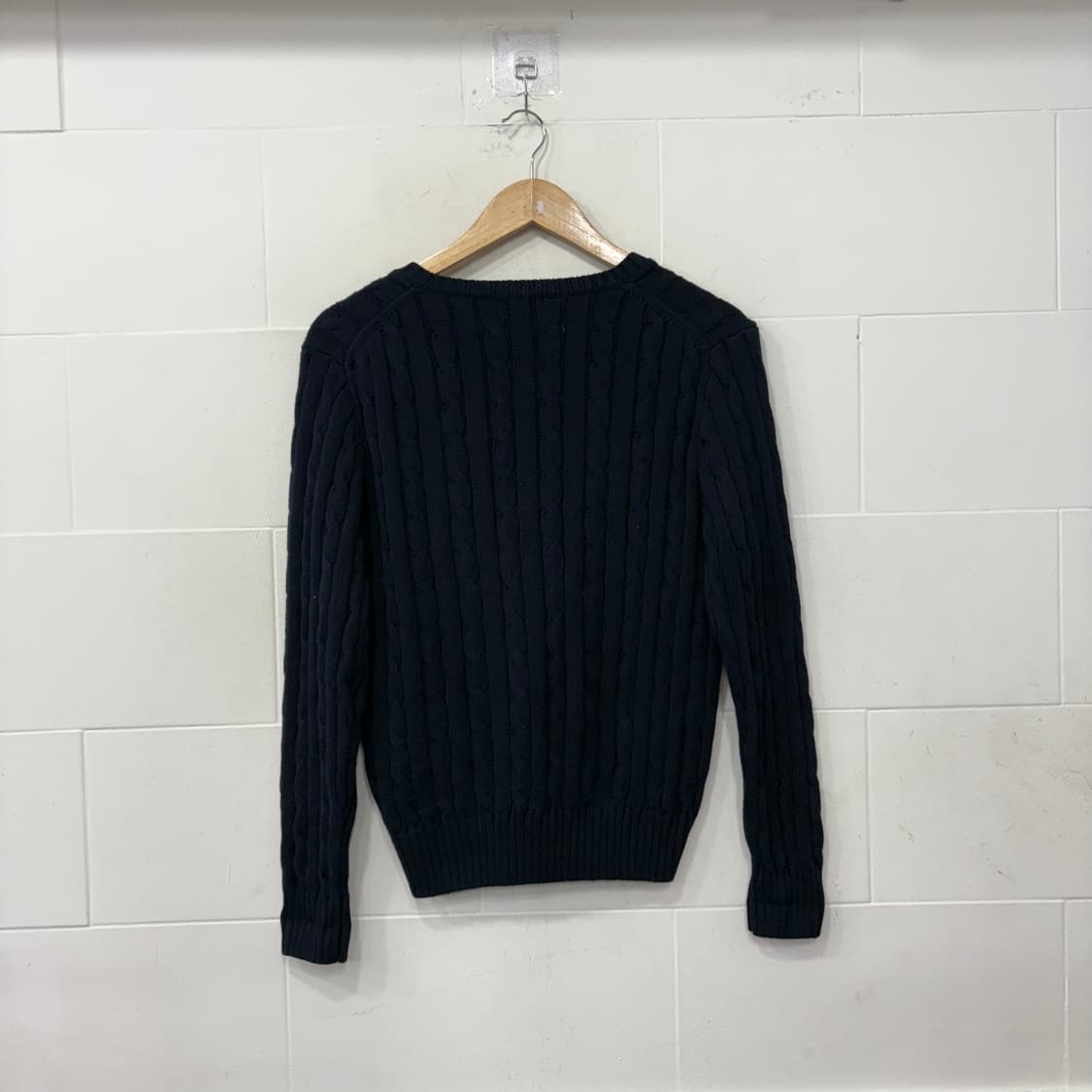 폴로 랄프로렌 브이넥 꽈배기니트 상품이미지5