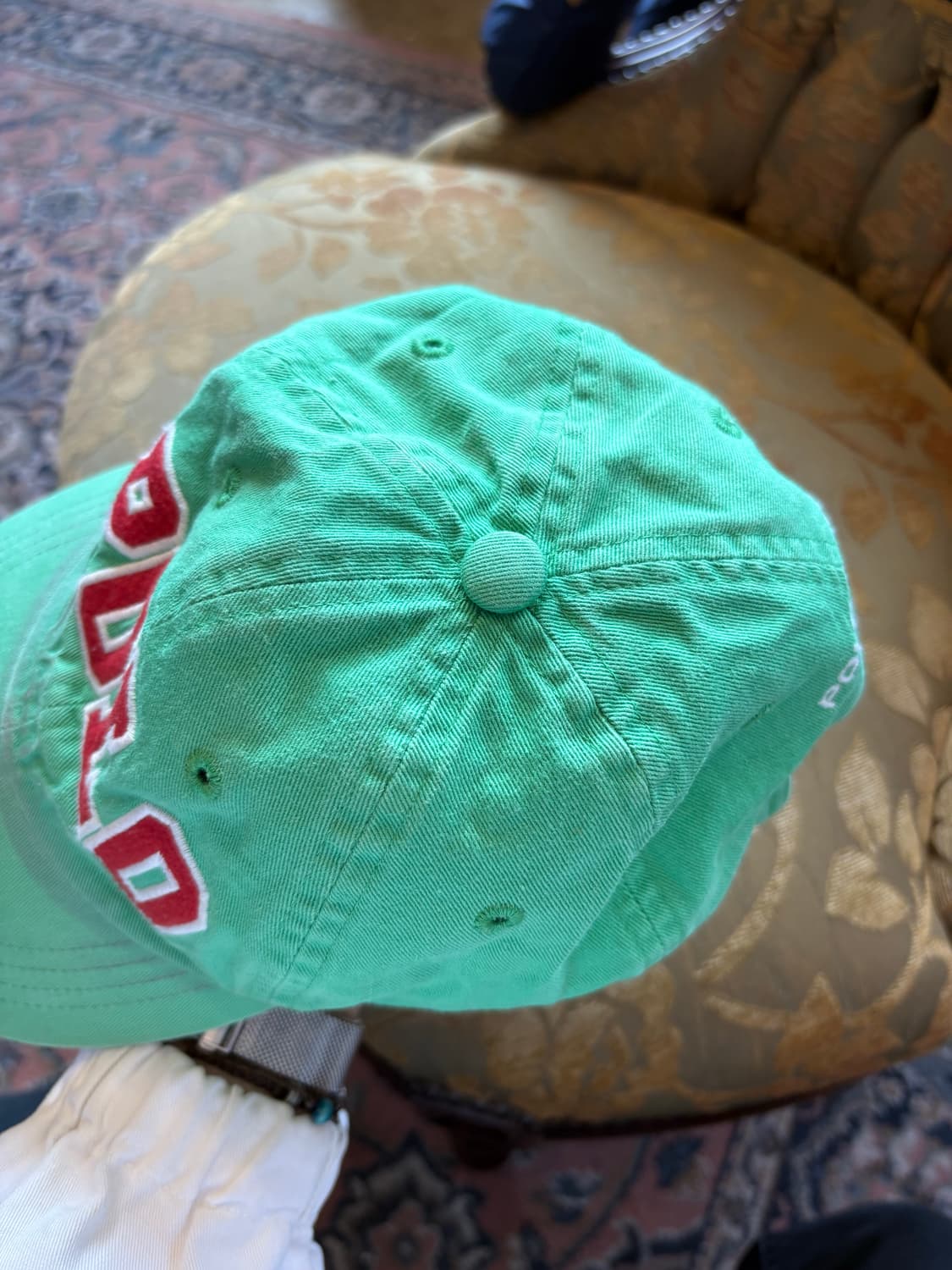 1990s 폴로 빈티지 POLO 자수 캡 상품이미지4