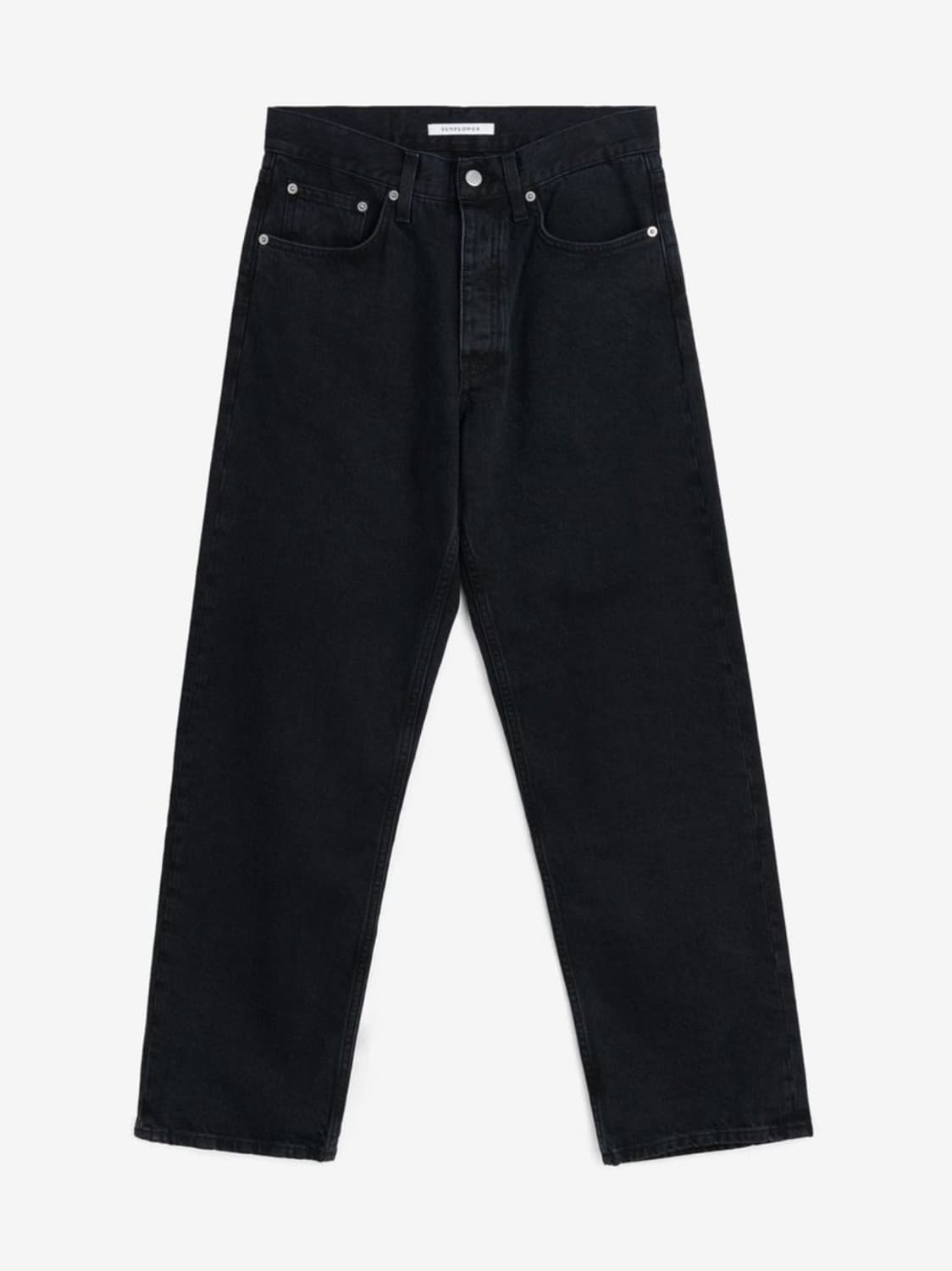 Sunflower 루즈드 워시드팬츠 블랙  상품이미지1