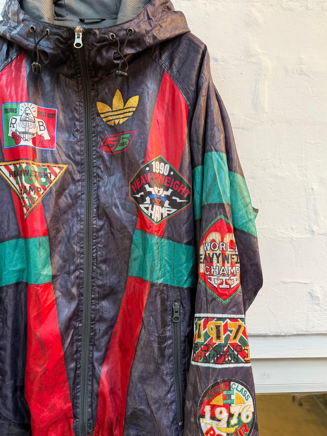 Adidas X 55DSL 에디션 바람막이 자켓 XXL 상품이미지3