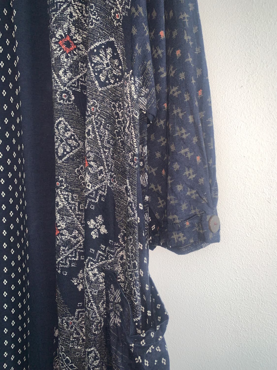 Oriental mood dress(navy) 상품이미지5