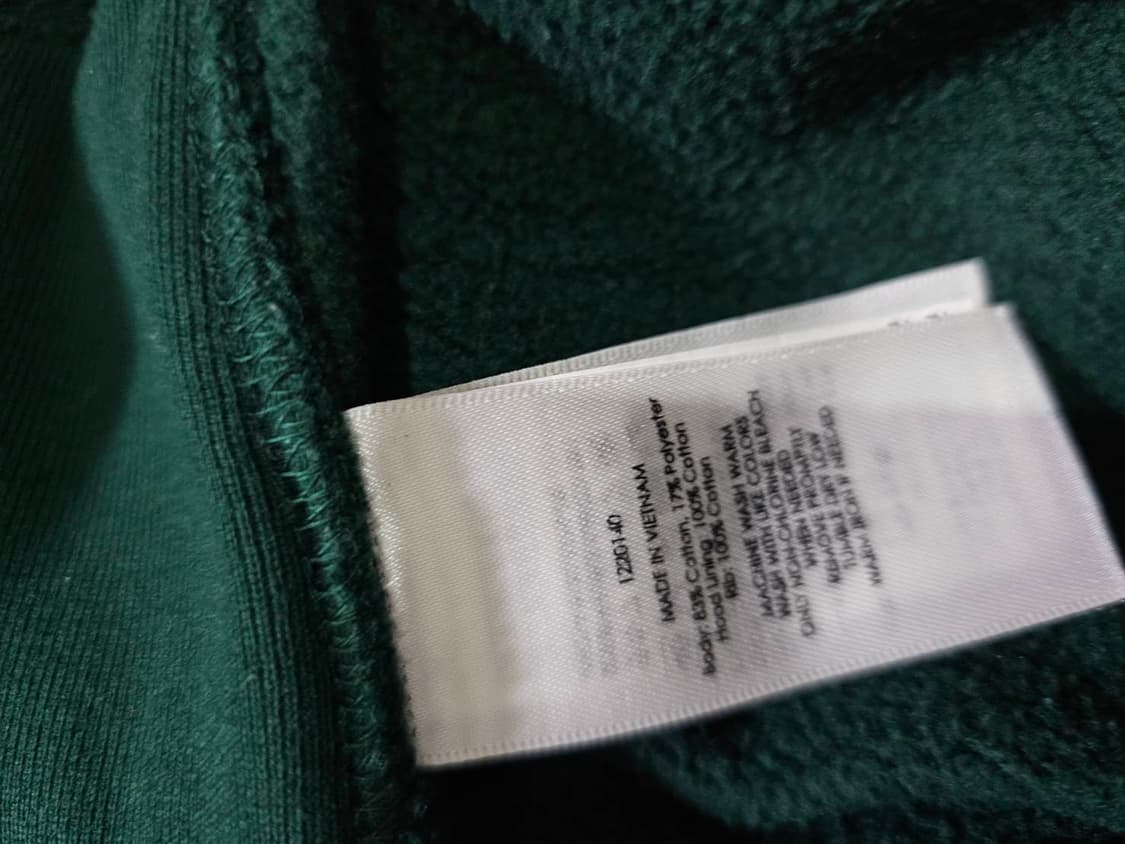 폴로 빅포니 체크 그린 후드집업 90 / S 상품이미지6