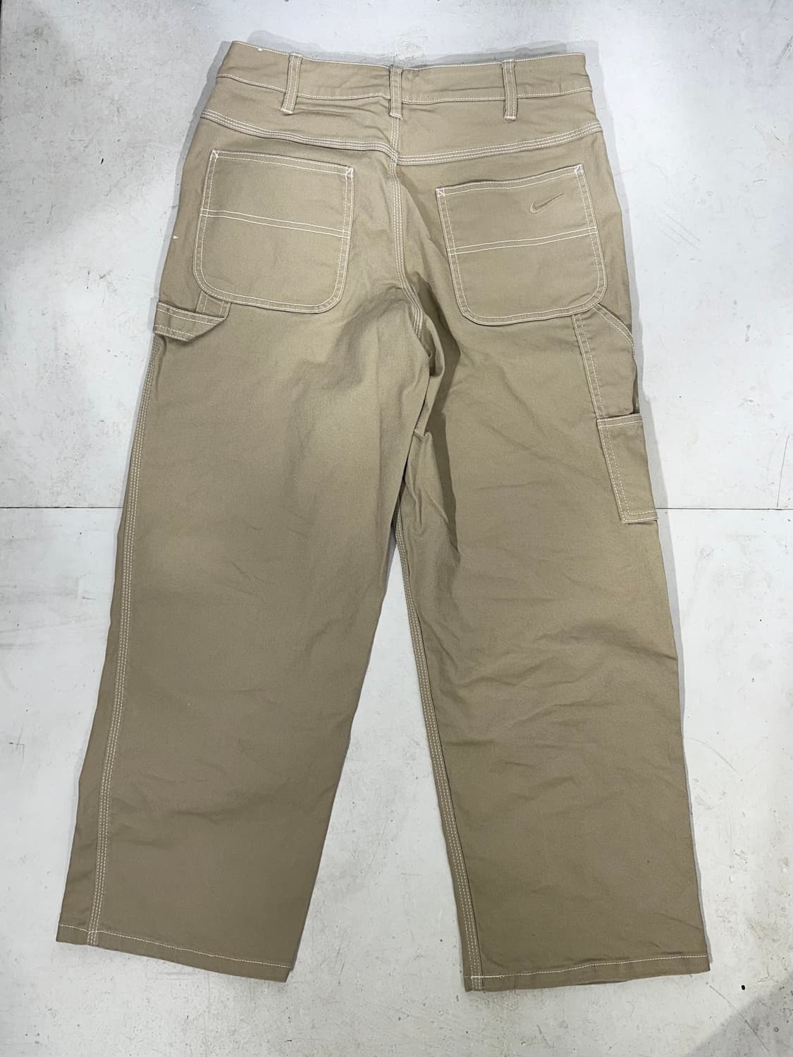 나이키 베이지 캔버스 와이드 카펜터 워크 데님 팬츠 L 상품이미지5