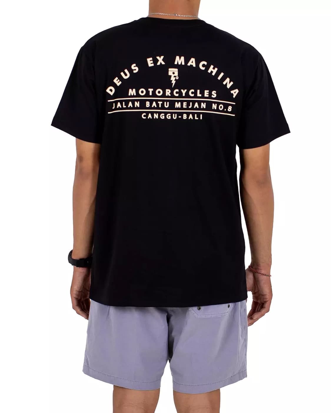 데우스 엑스마키나 오가닉 코튼 창구 서프 포켓 블랙 반팔 티 L 100 상품이미지4