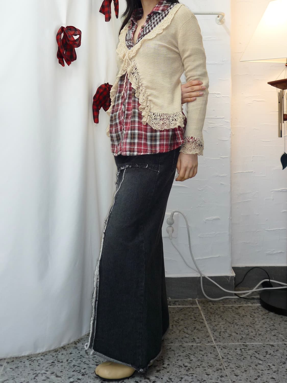 ballet lace cardigan 상품이미지3