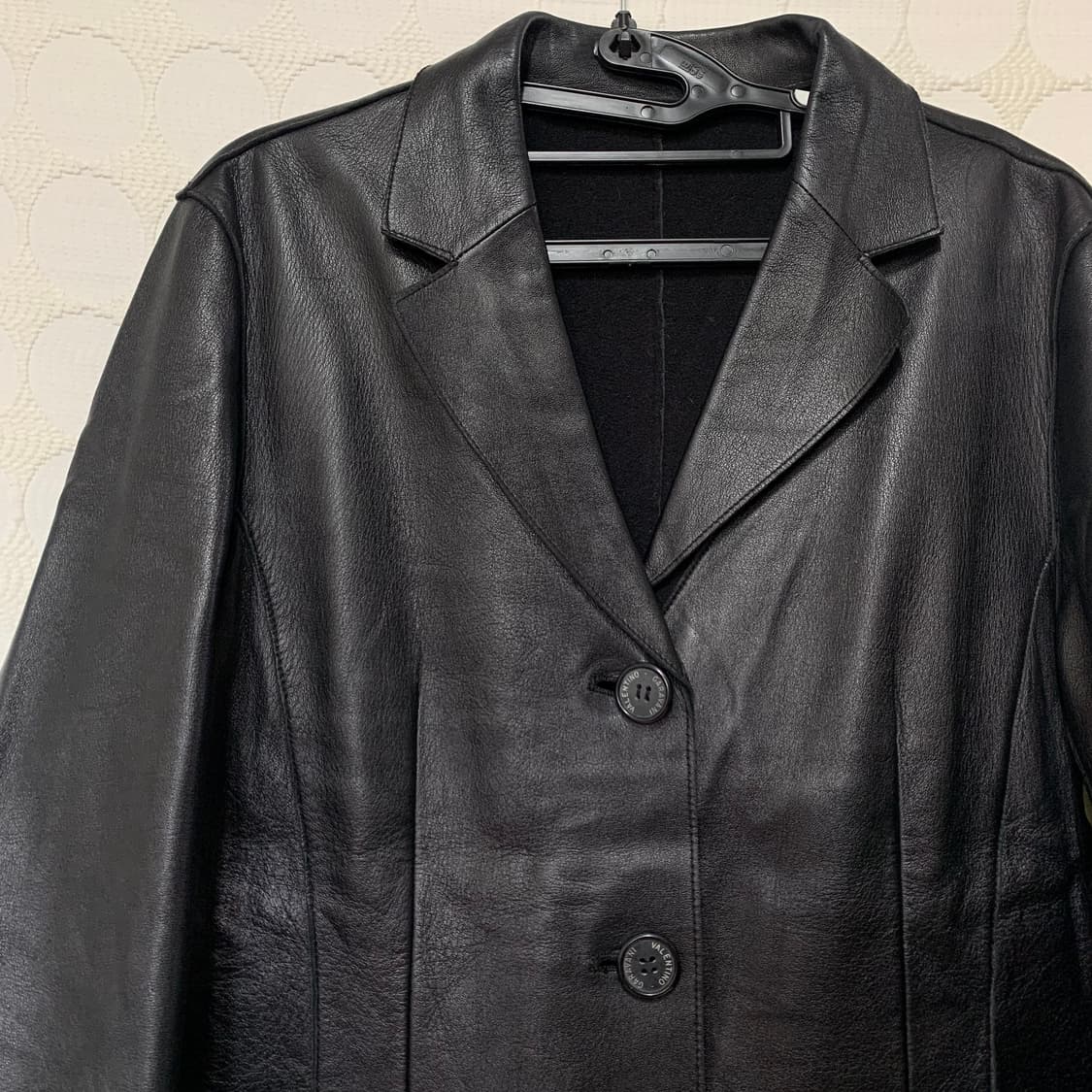 valentino garavani 블랙 가죽 자켓 상품이미지5