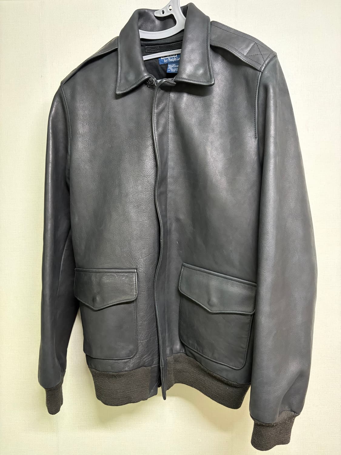 폴로 랄프로렌 a-2 레더자켓 상품이미지1