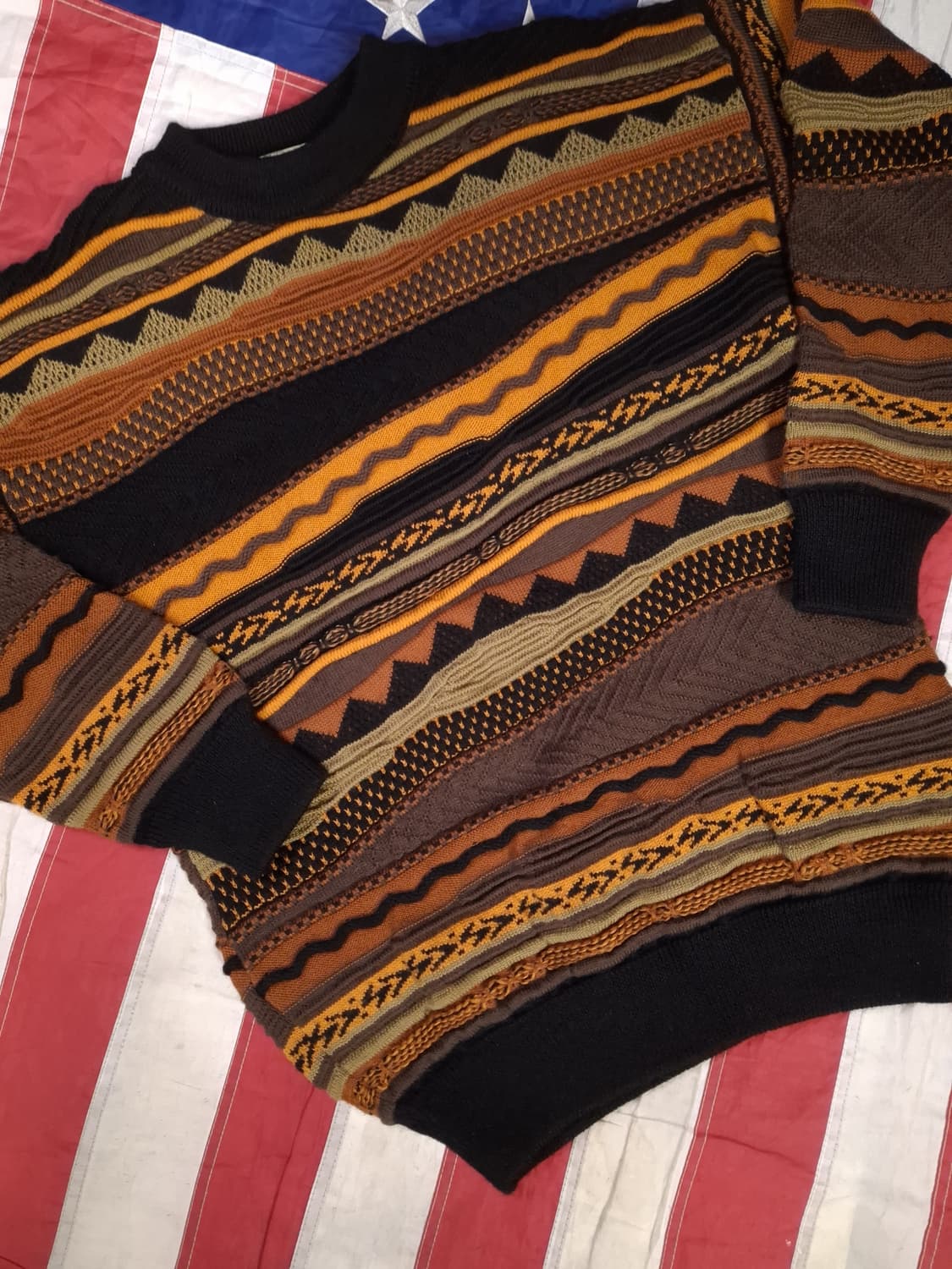 새제품급 오리지날 오스트레일리아 TOORALLIE 케이블 니트 상품이미지4