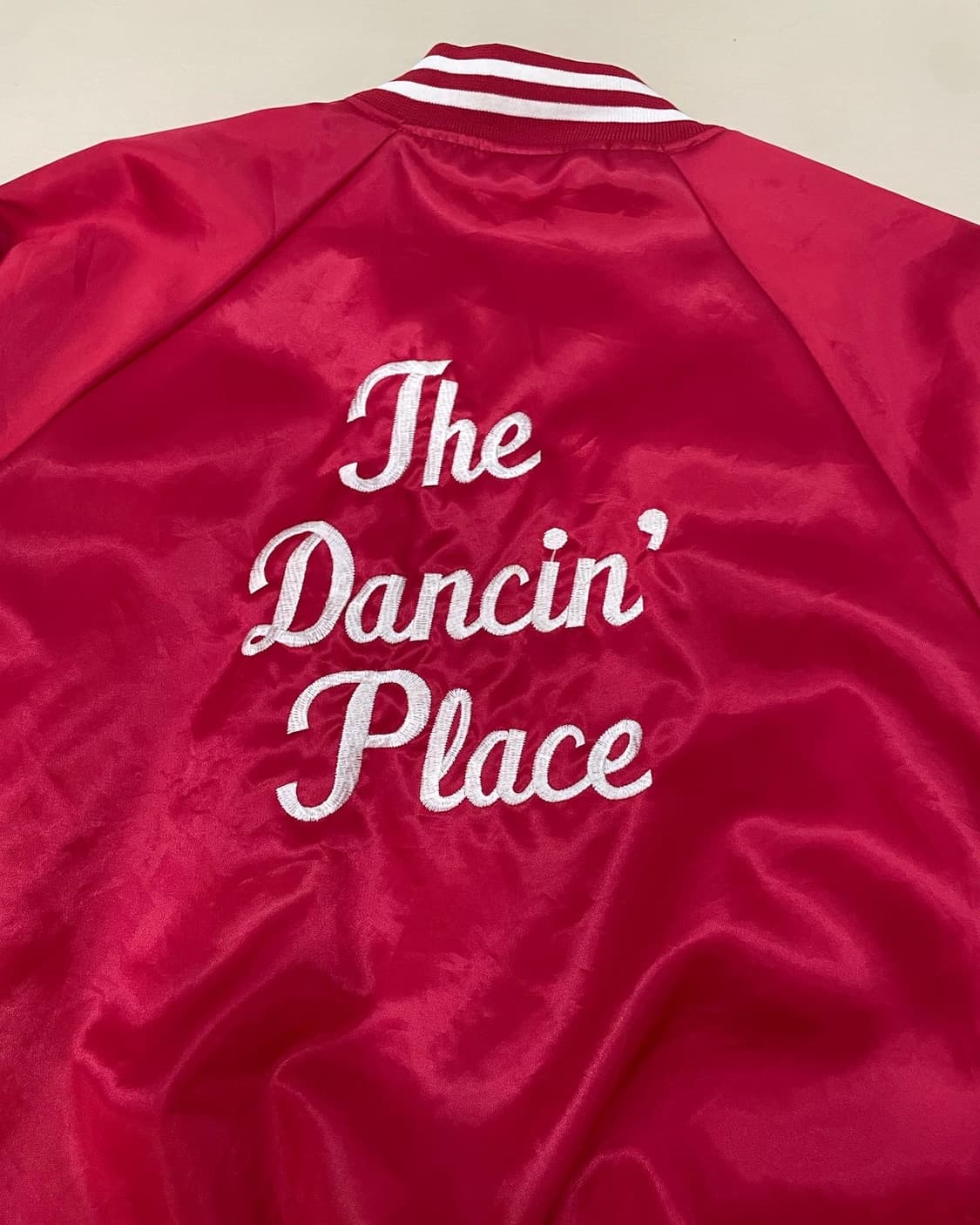 90's Usa made HARTWELL 사틴 자켓 상품이미지6