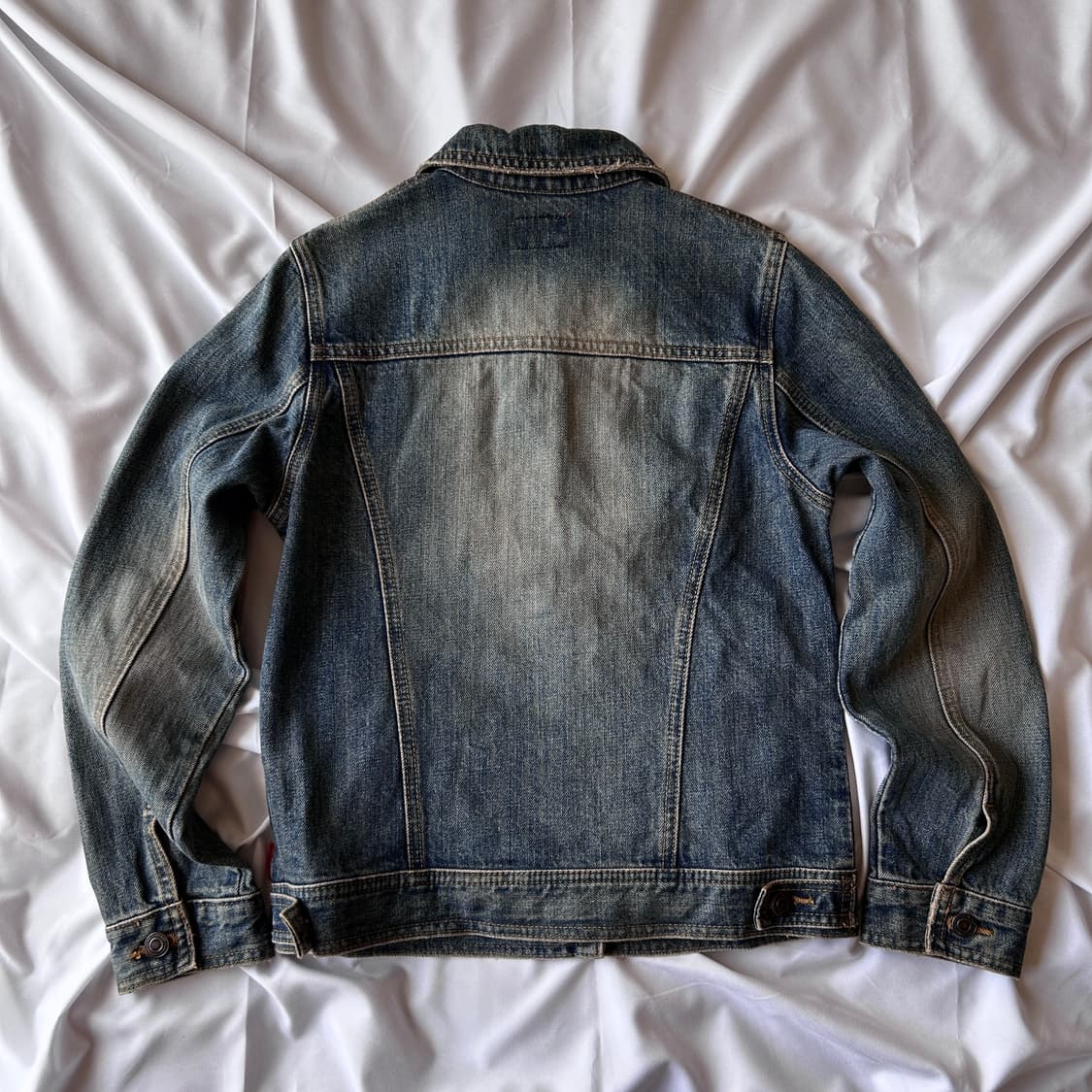 빈티지 옐로우틴 진청 데님자켓 상품이미지9