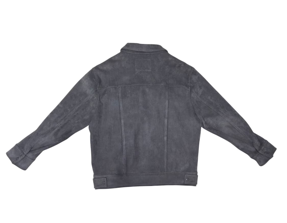 후아유 페이크 스웨이드 트러커 자켓 상품이미지2