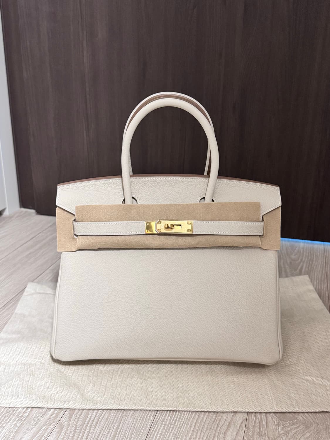 에르메스 버킨30 끄레 금장 상품이미지1
