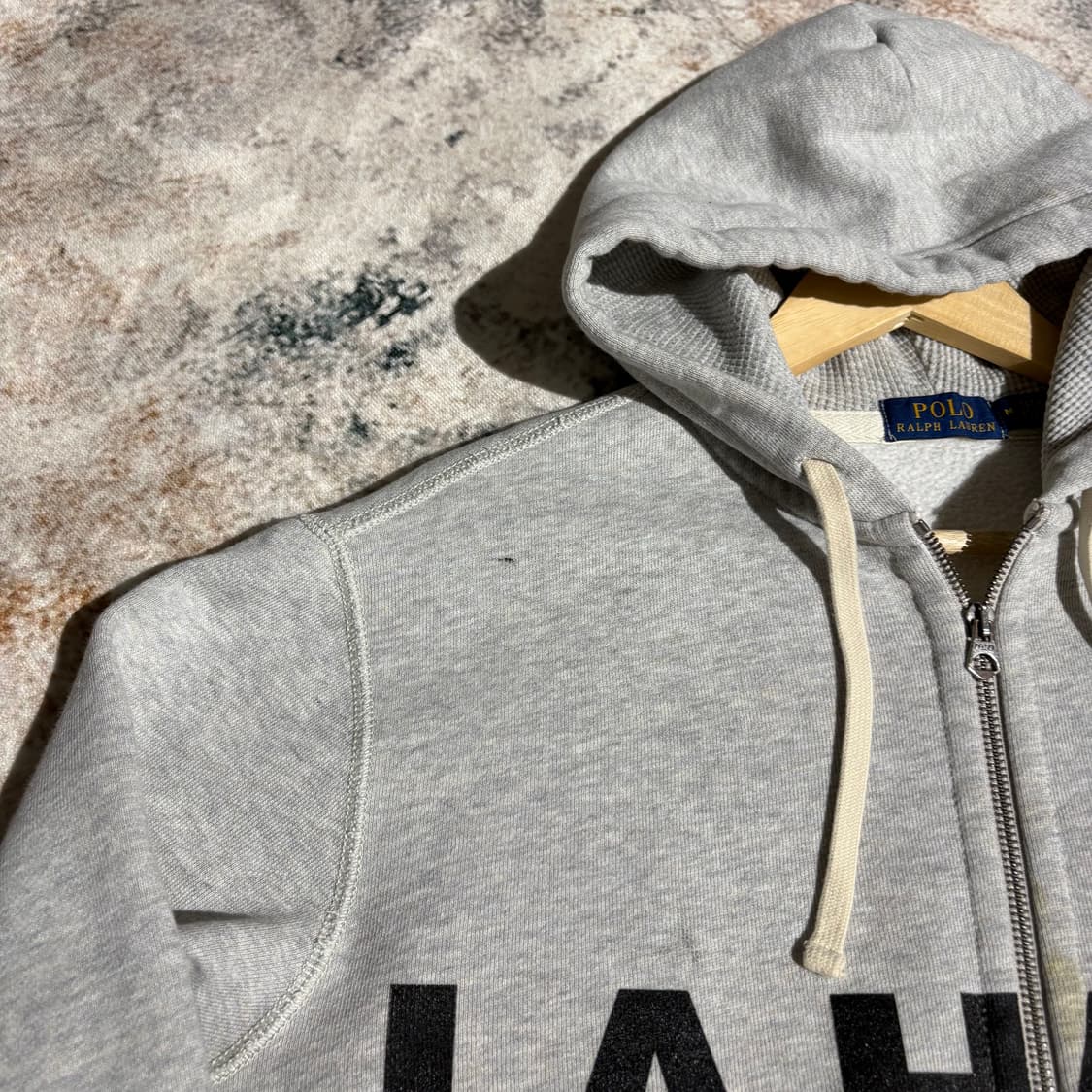 폴로 LA HAINE 커스텀 후드집업 상품이미지3