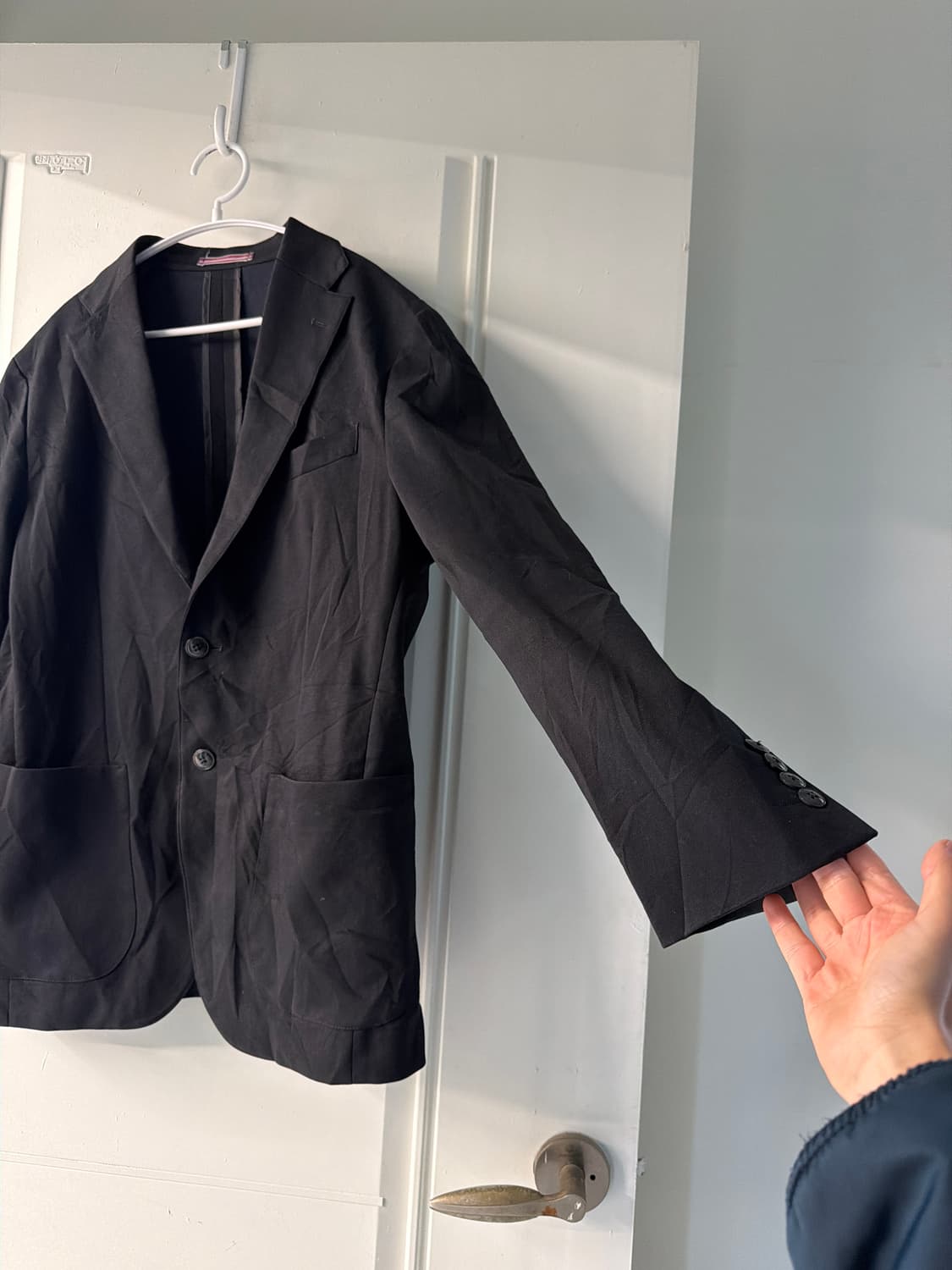 일본빈티지 블랙 블레이저 자켓 상품이미지5