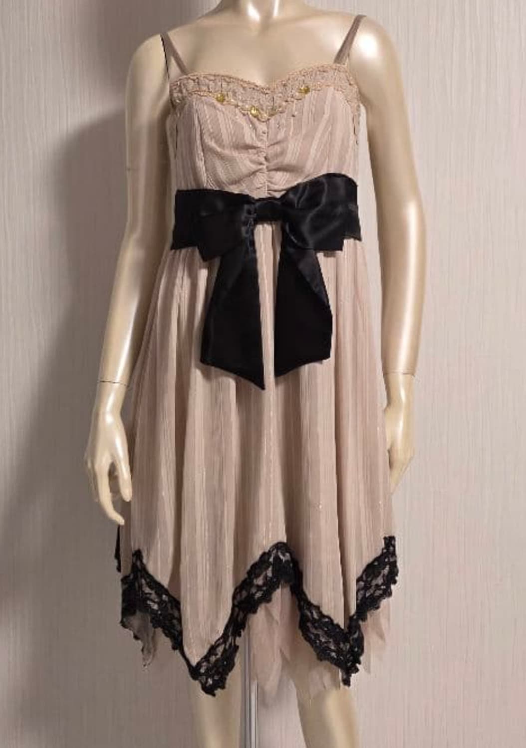 히메 갸루 모리걸 리본 빈티지 원피스 상품이미지3