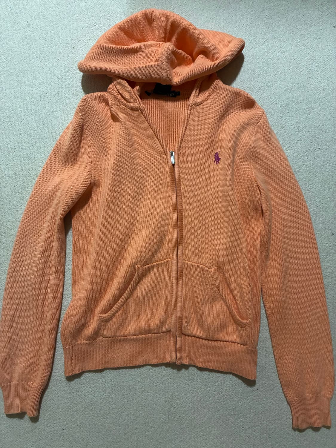 폴로 니트 집업 상품이미지1