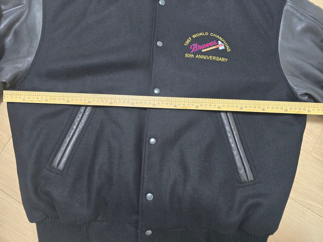 Braves 1957 WS 50주년 바시티자켓 XL 상품이미지9
