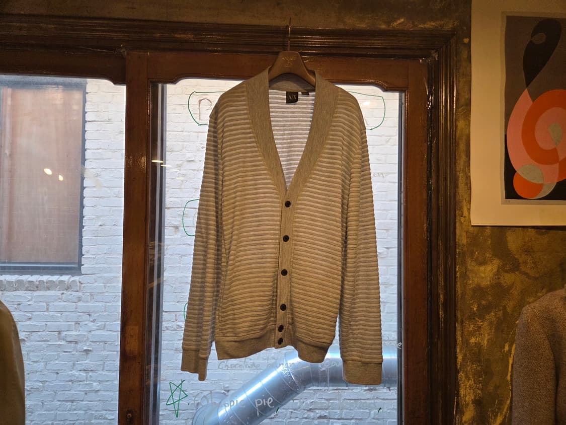 아르마니 꼴레지오니 숄칼라 카디건  상품이미지1