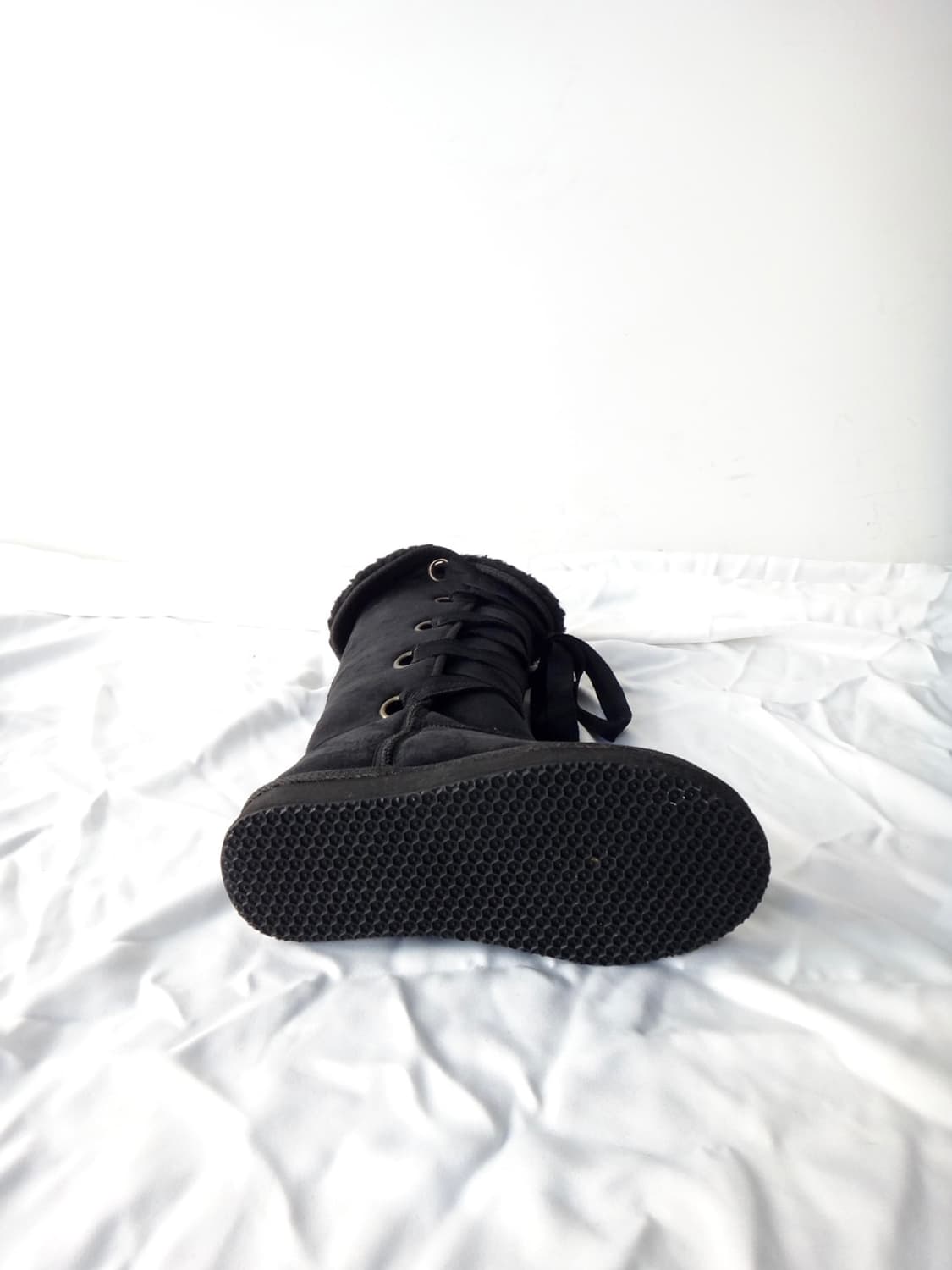 Ribborn winter long boots / black 상품이미지4