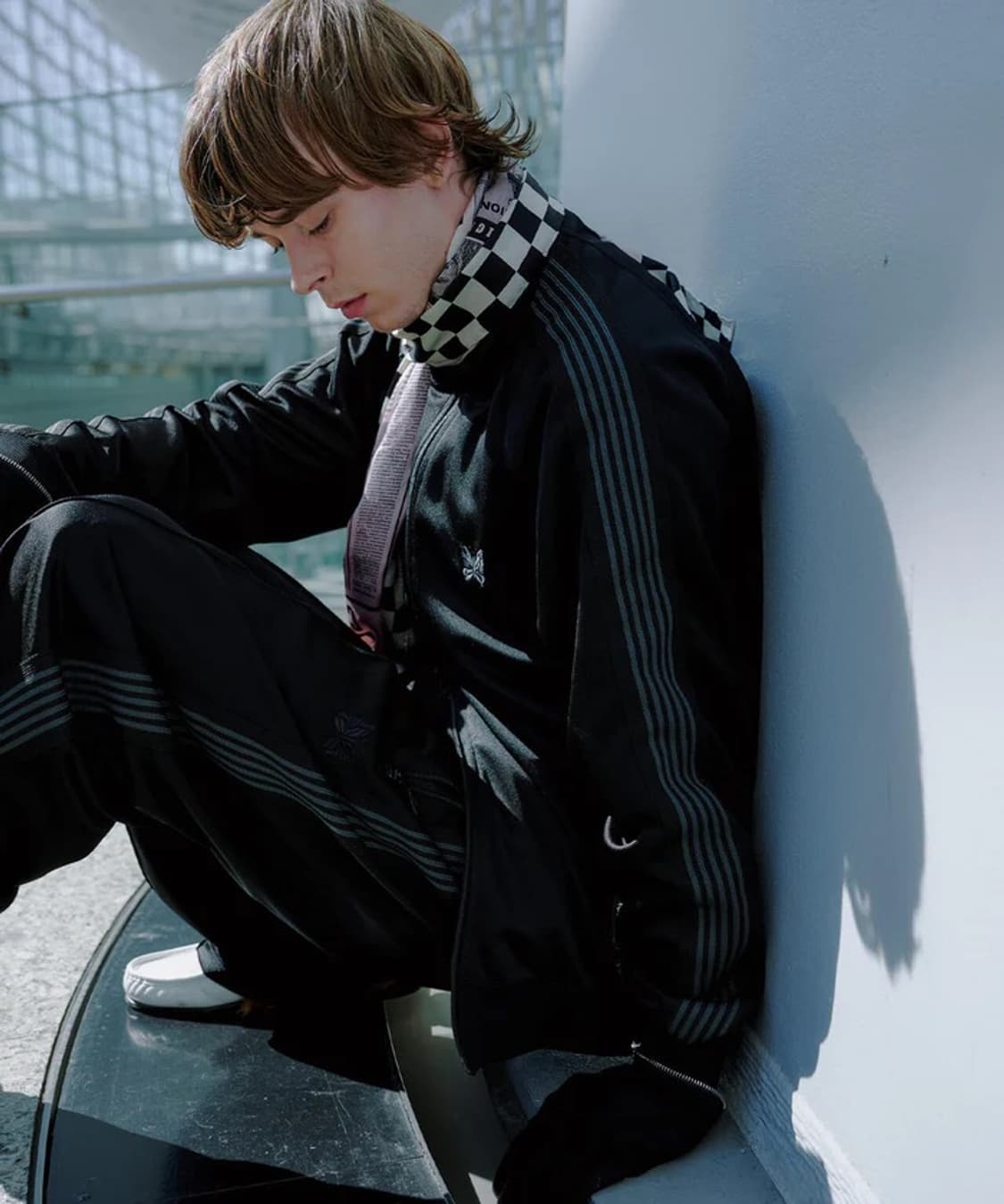 니들스 x LHP H.D폴리트랙팬츠 블랙xs 상품이미지1