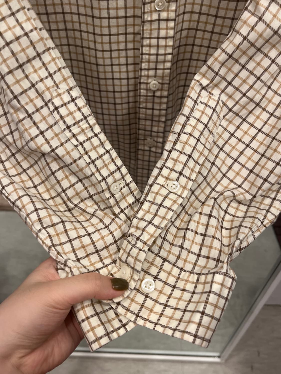Polo RL 폴로 랄프로렌 CLASSIC FIT 체크 셔츠 상품이미지4