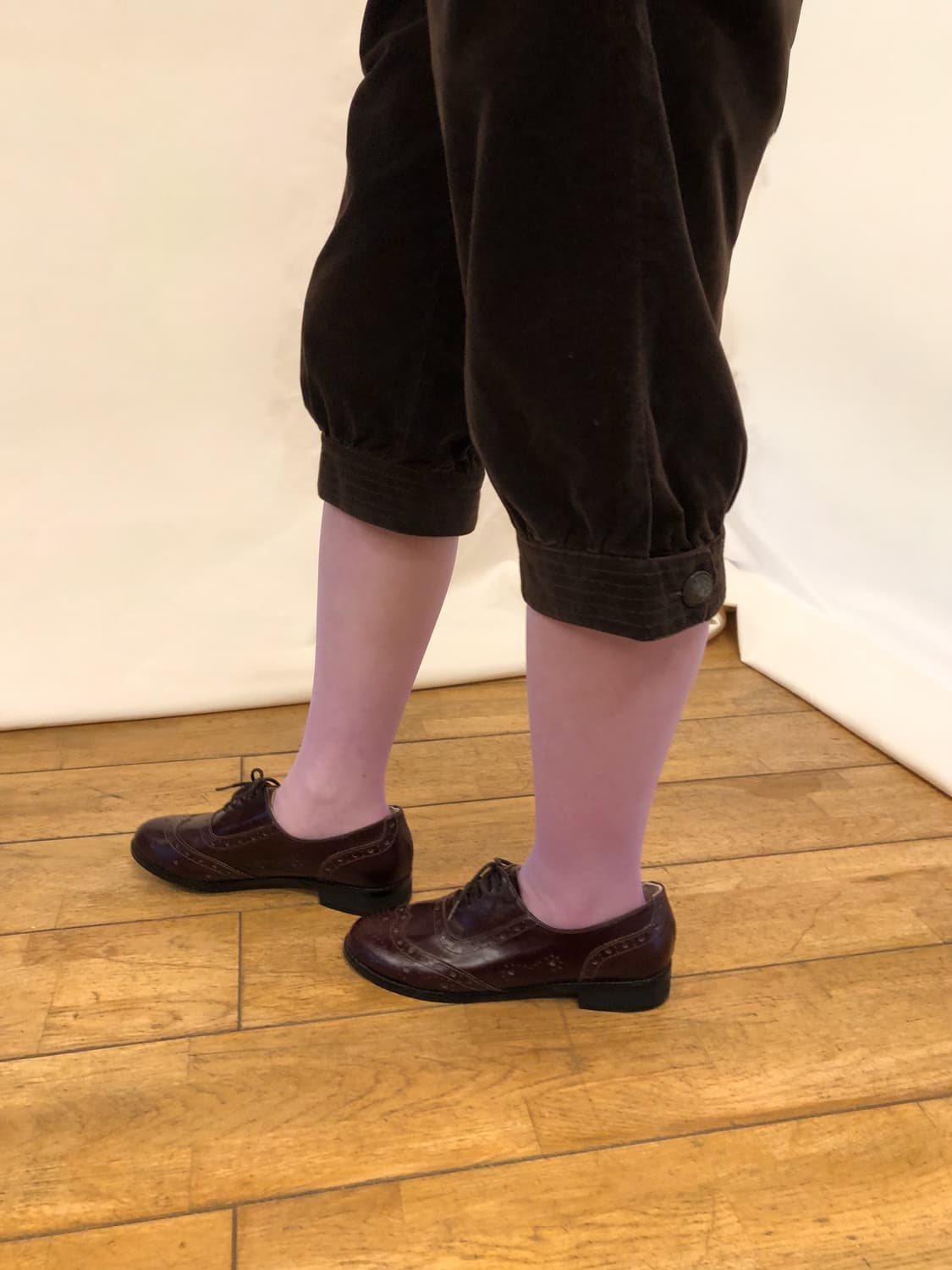 velvet capri pants 상품이미지2