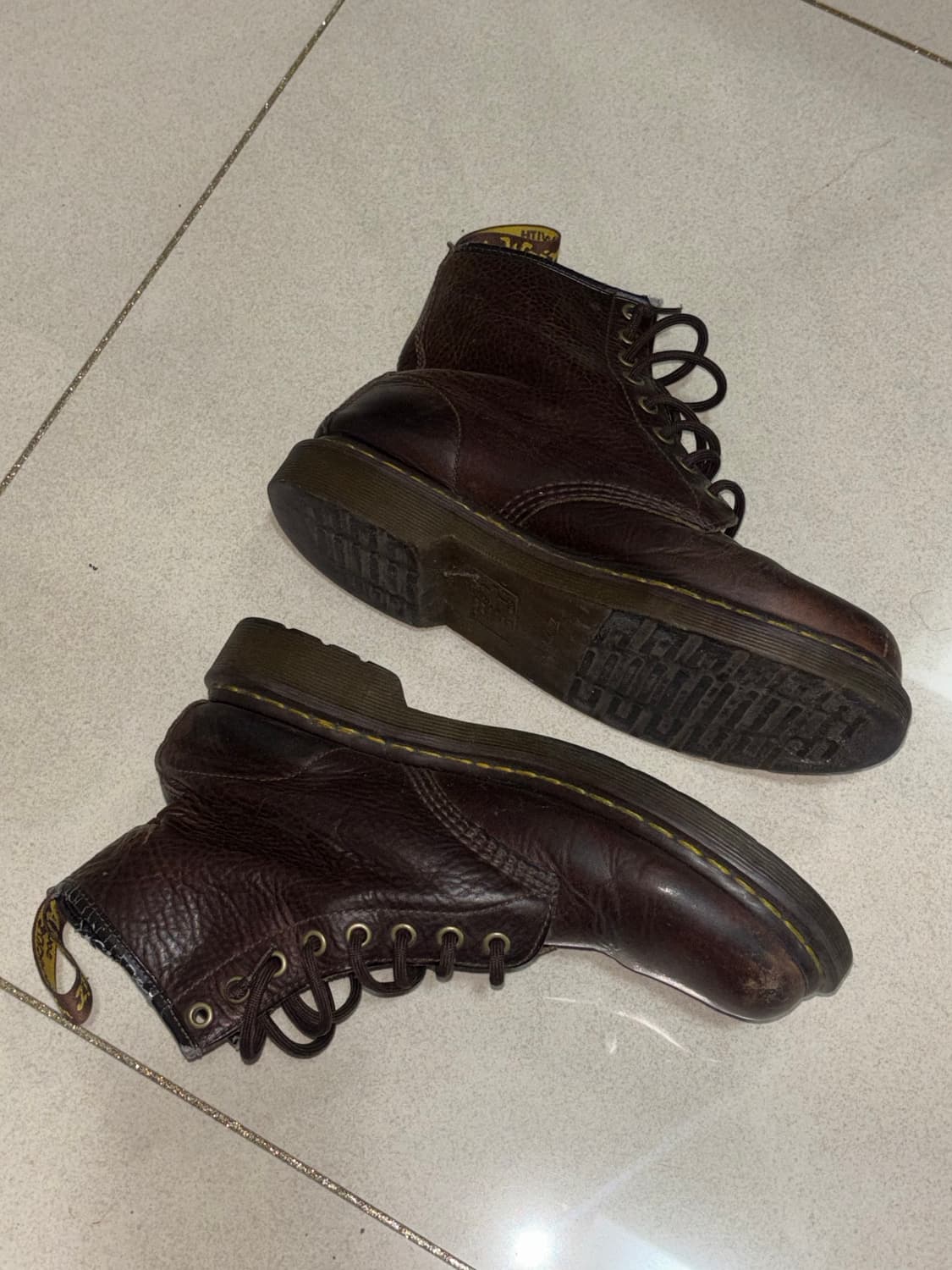 닥터마틴 1460 8홀 브라운 워커 부츠 260 상품이미지3